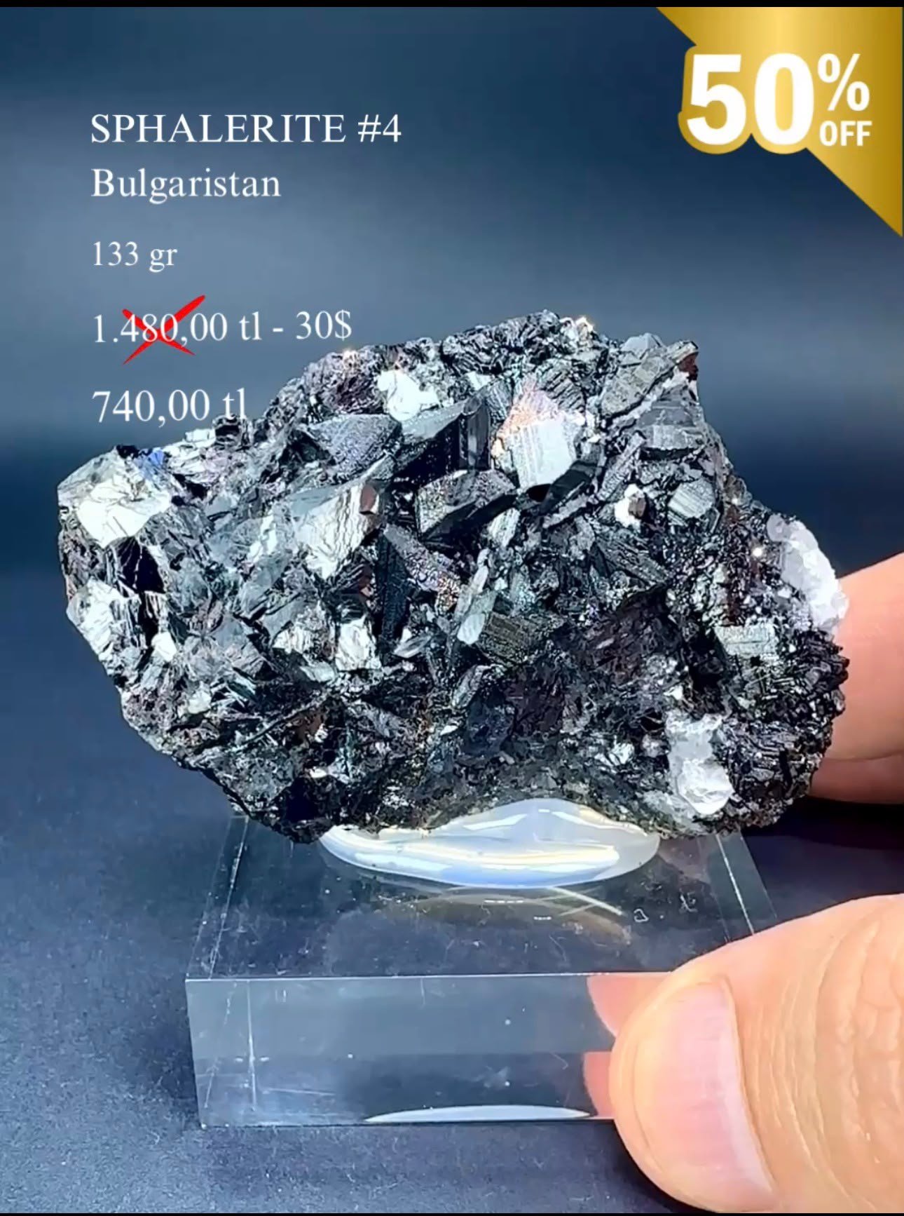 SFALERİT 133 GR.