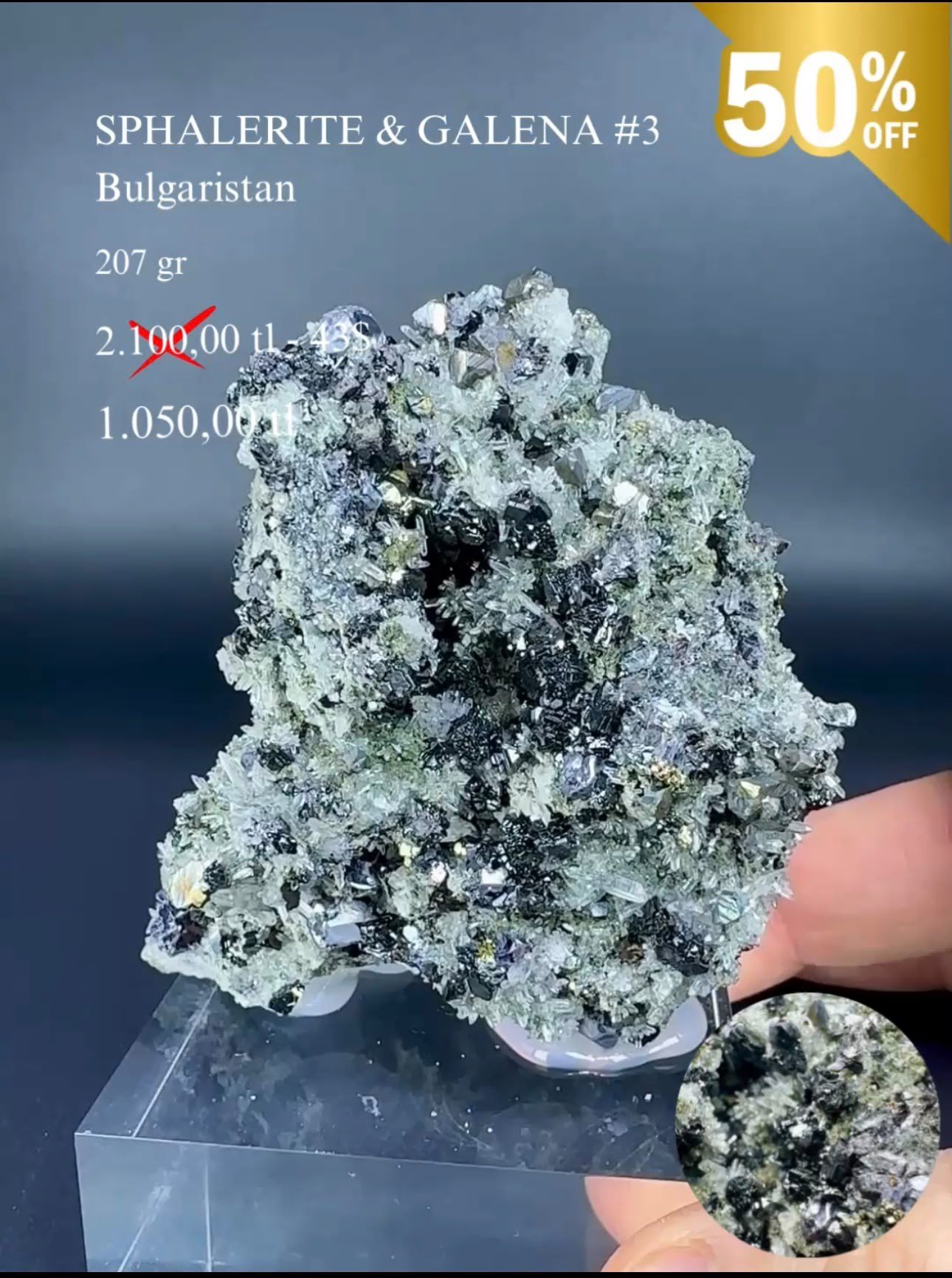 SFALERİT & GALEN 207 GR.