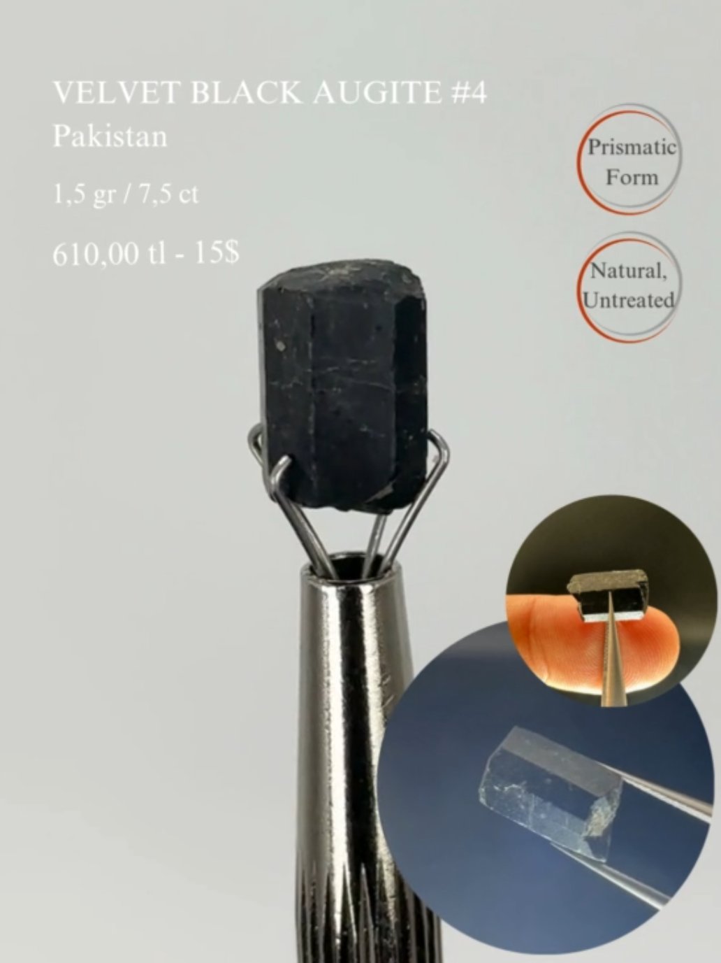 SİYAH AUGİT (OJİT) 1,5 GR.
