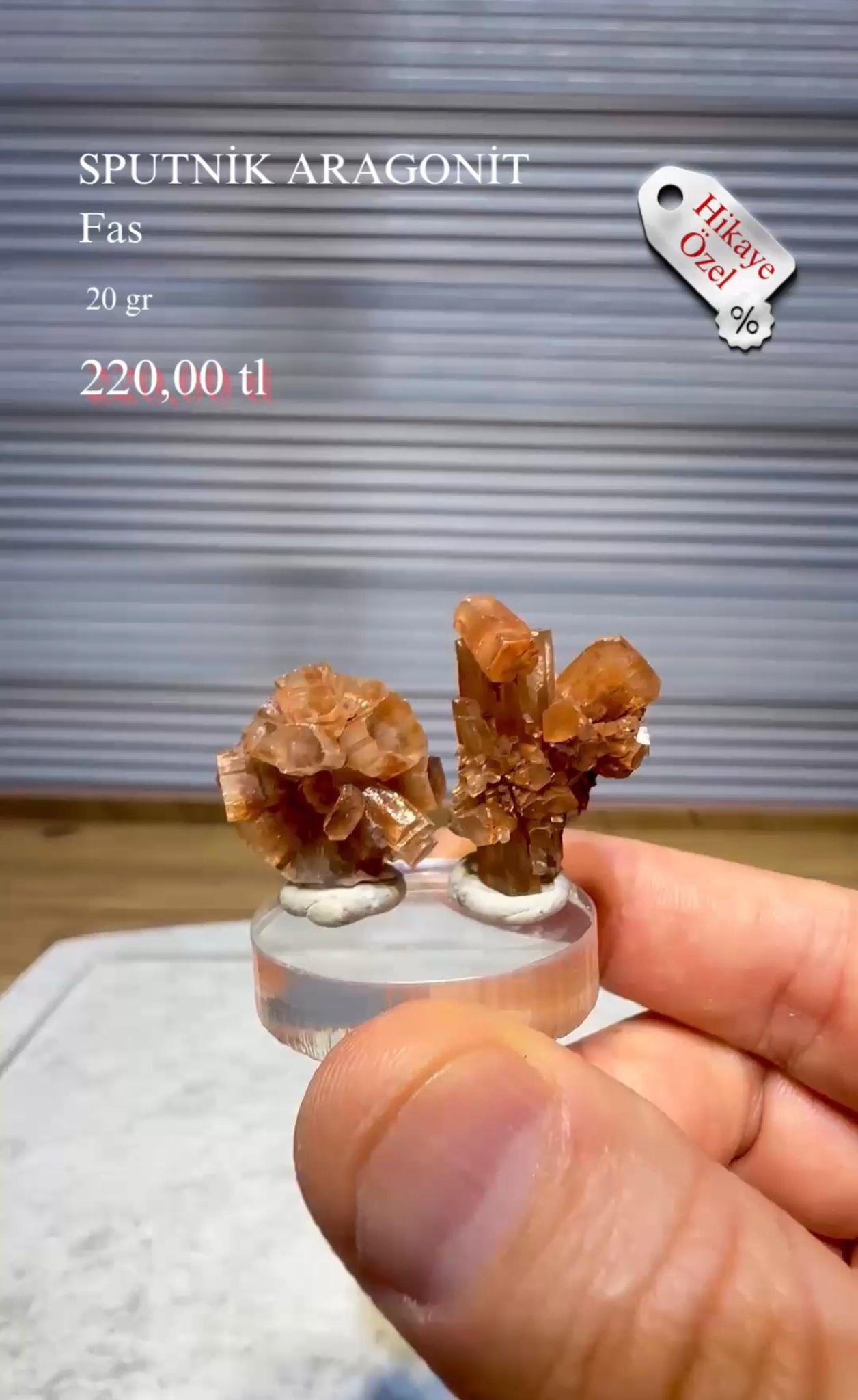 SPUTNİK ARAGONİT 20 GR.