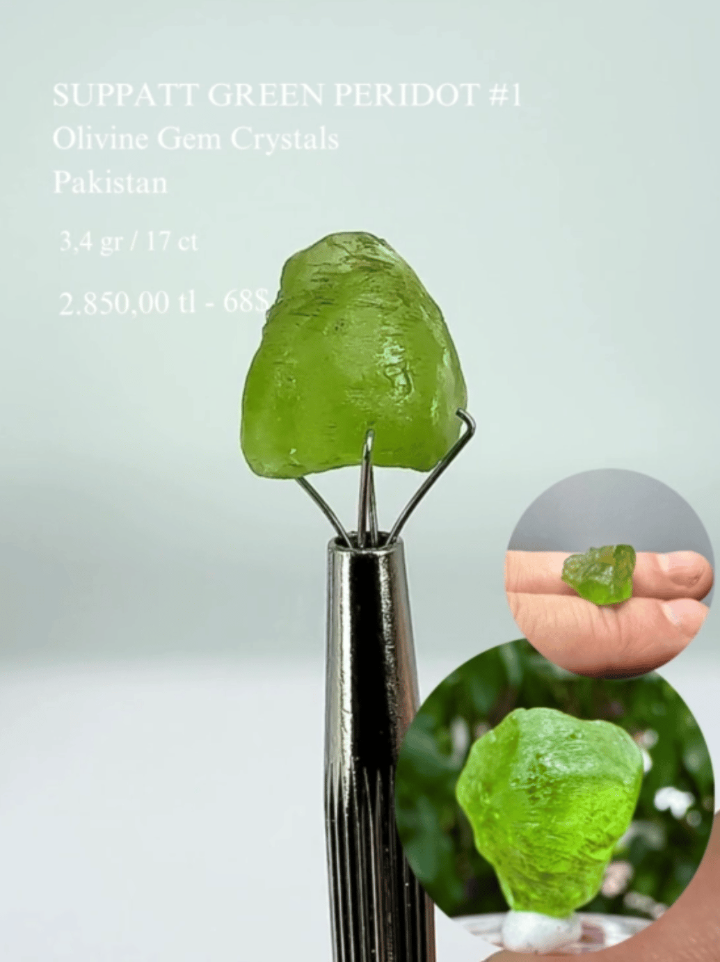 SUPPATT PERİDOT 3,4 GR.