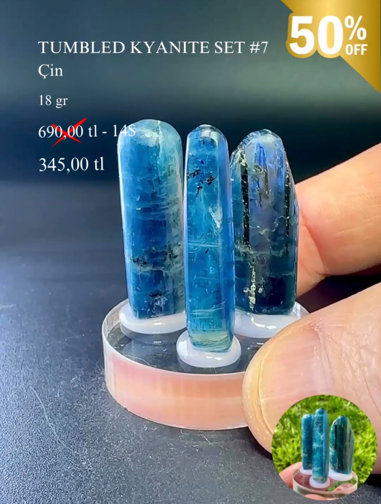 TAMBUR KYANİT 18 GR.