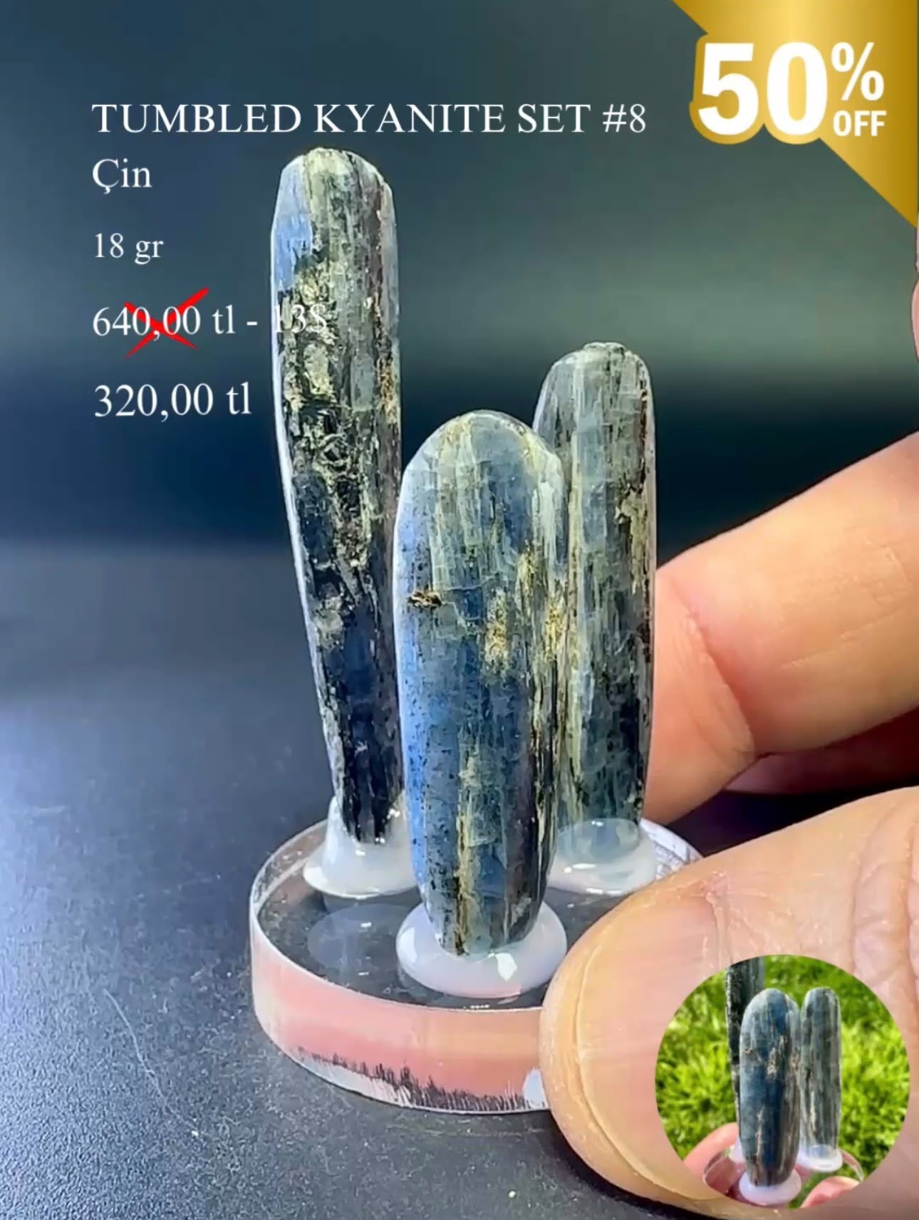 TAMBUR KYANİT 18 GR.