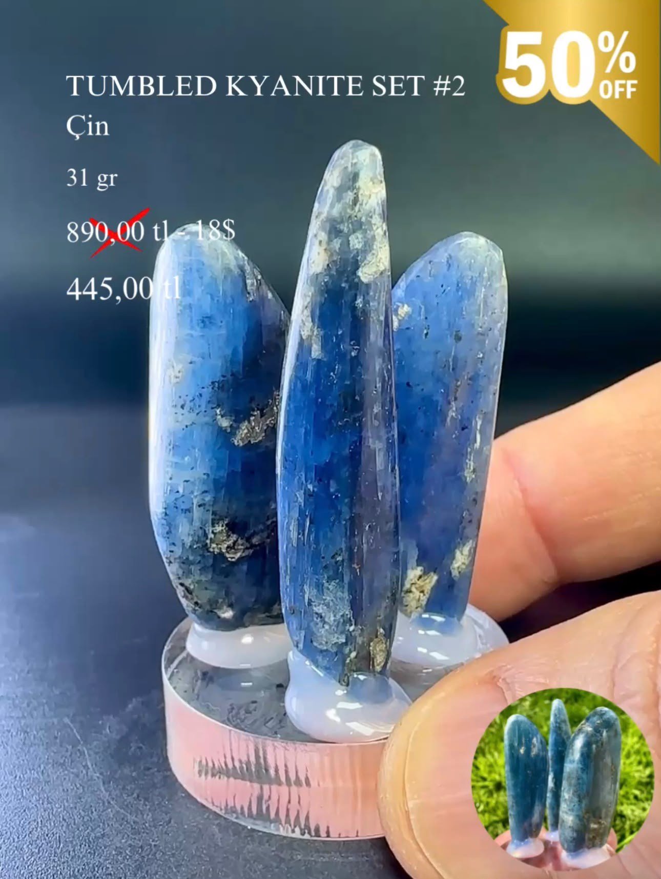 TAMBUR KYANİT 31 GR.