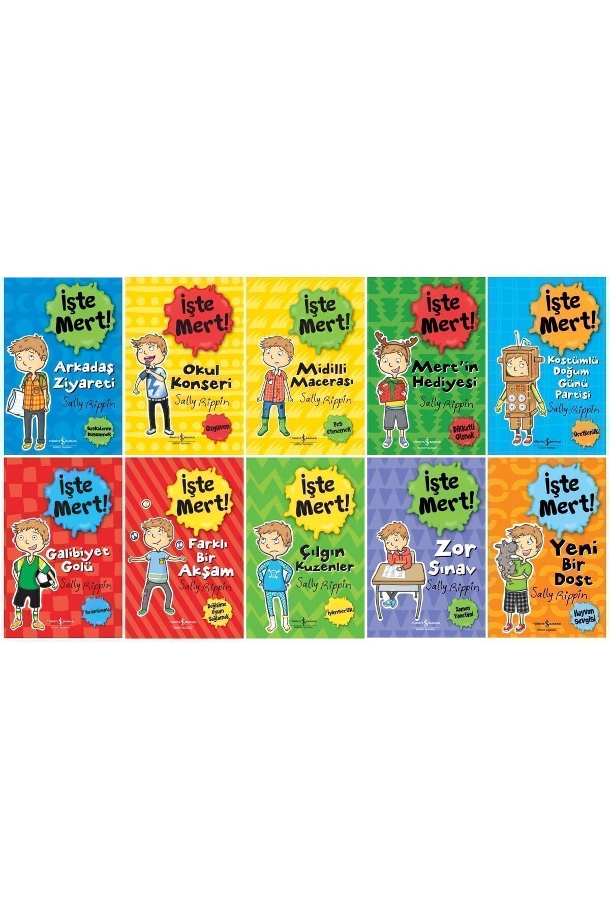 Işte Mert Serisi 10 Kitap Set