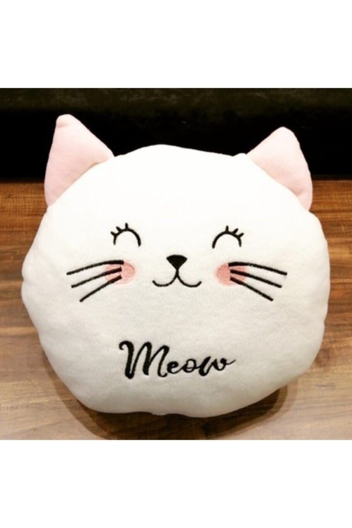 Sevimli Kedi Polar Yastık