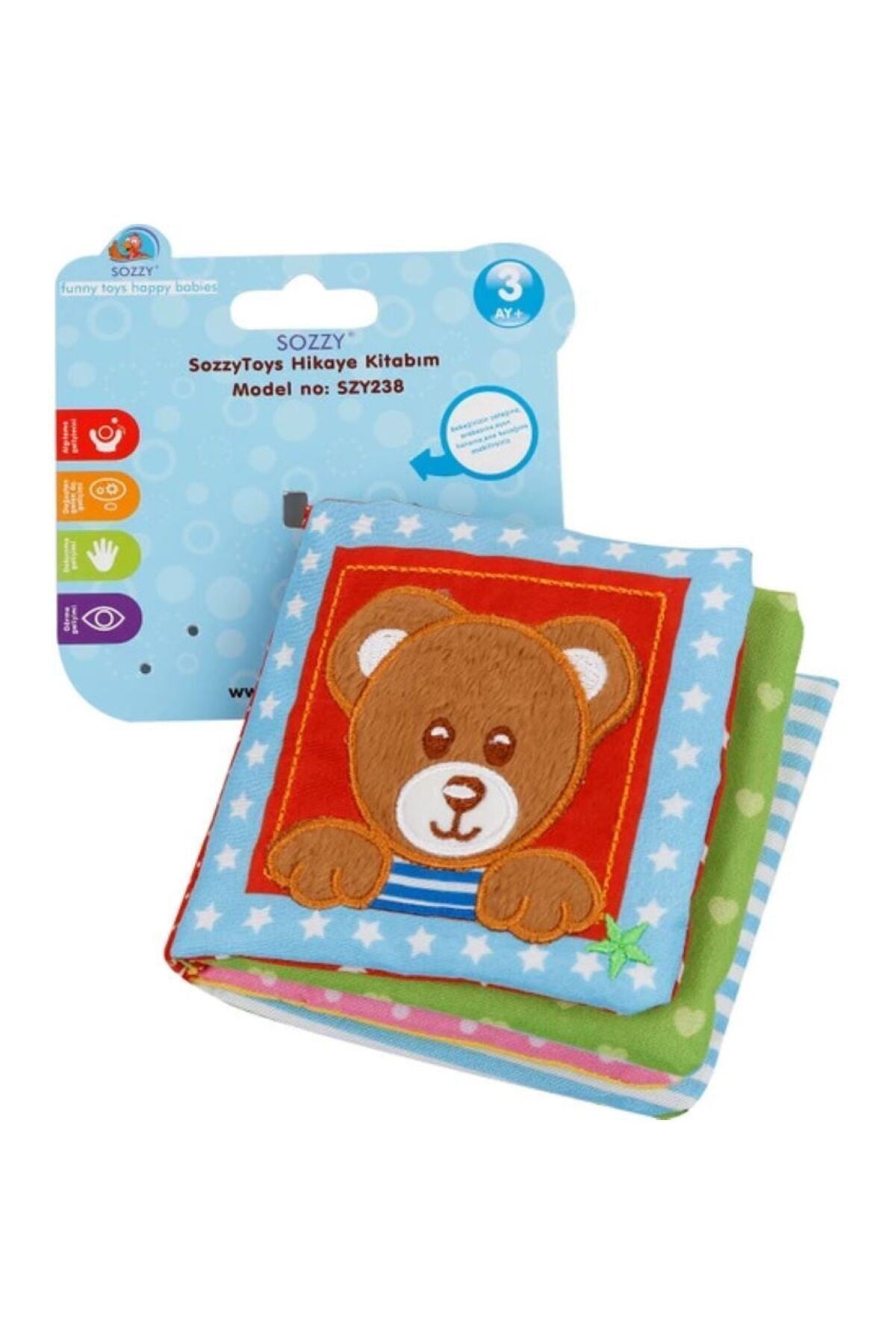 SozzyToys Ayılı Hikaye kitabım