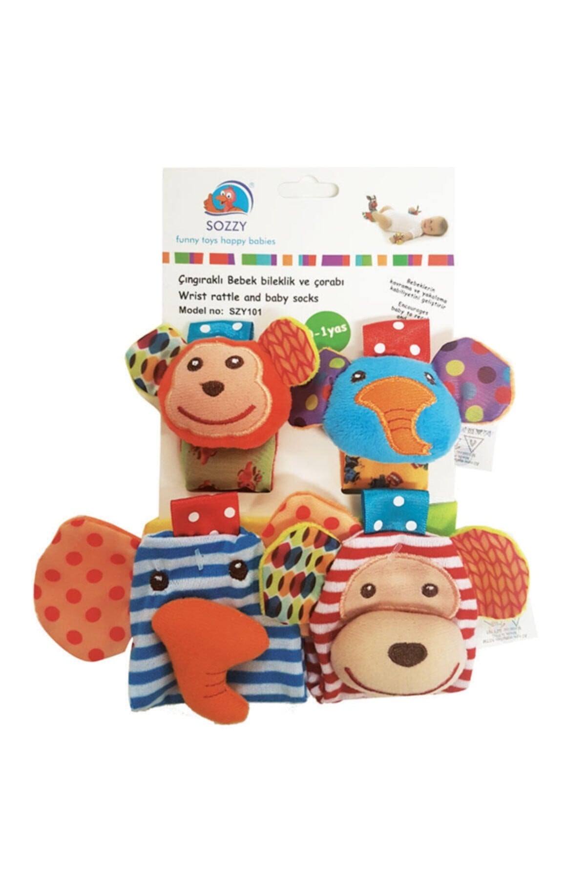 Toys Çıngıraklı Çorap Ve Bileklik Seti - Szy118