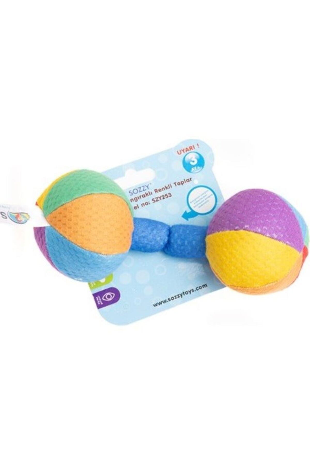 Toys Çıngıraklı Renkli Toplar