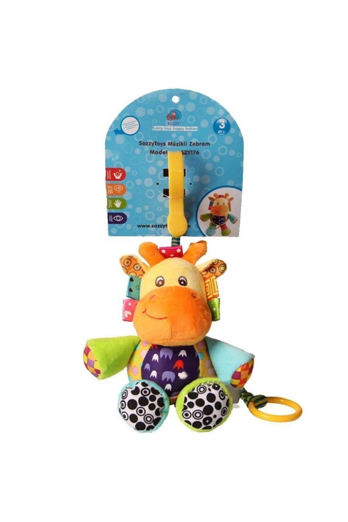 Toys Müzikli Zebram Szy176