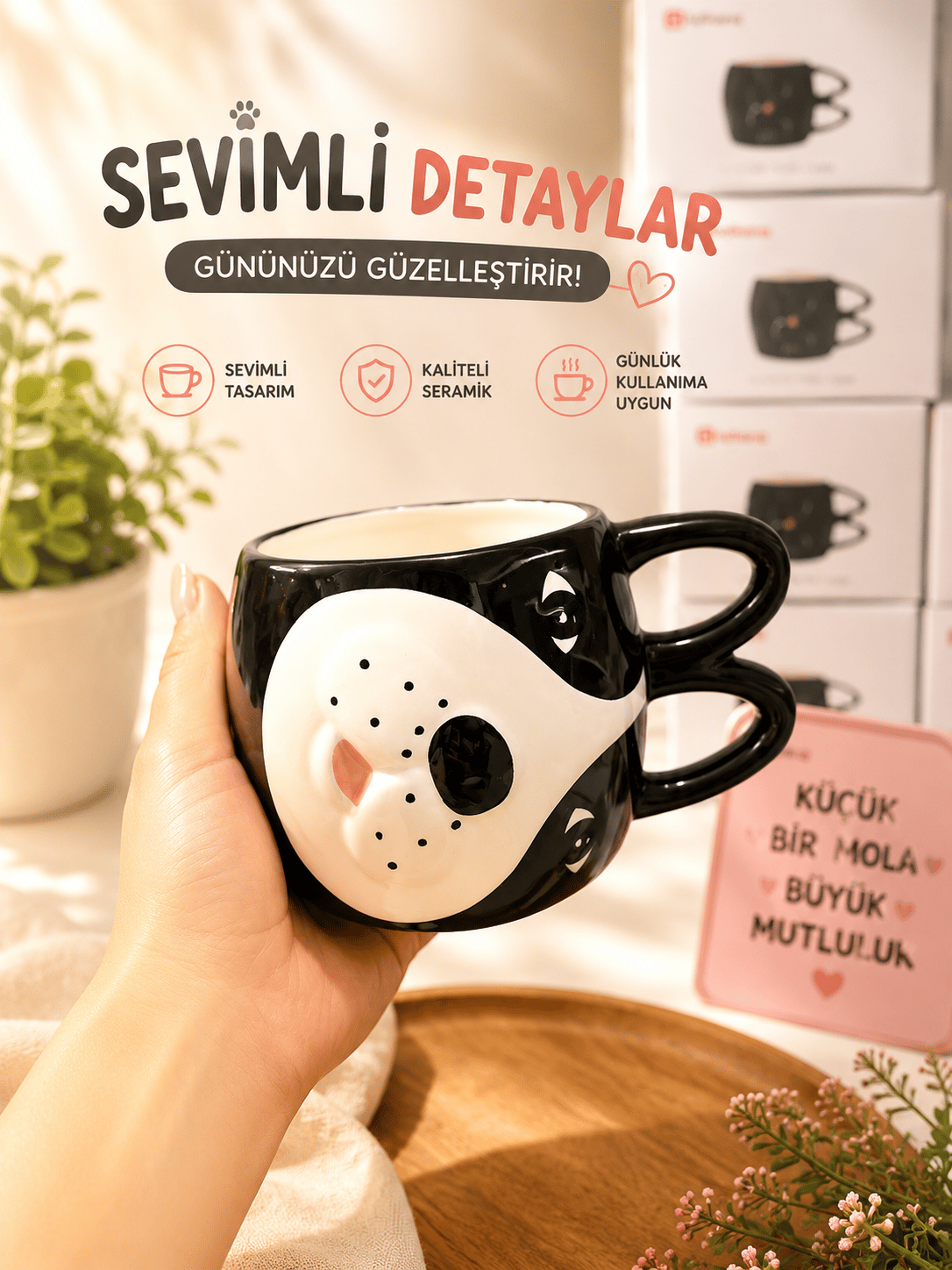 3D HAYVAN KULAK KULPLU THN-24510