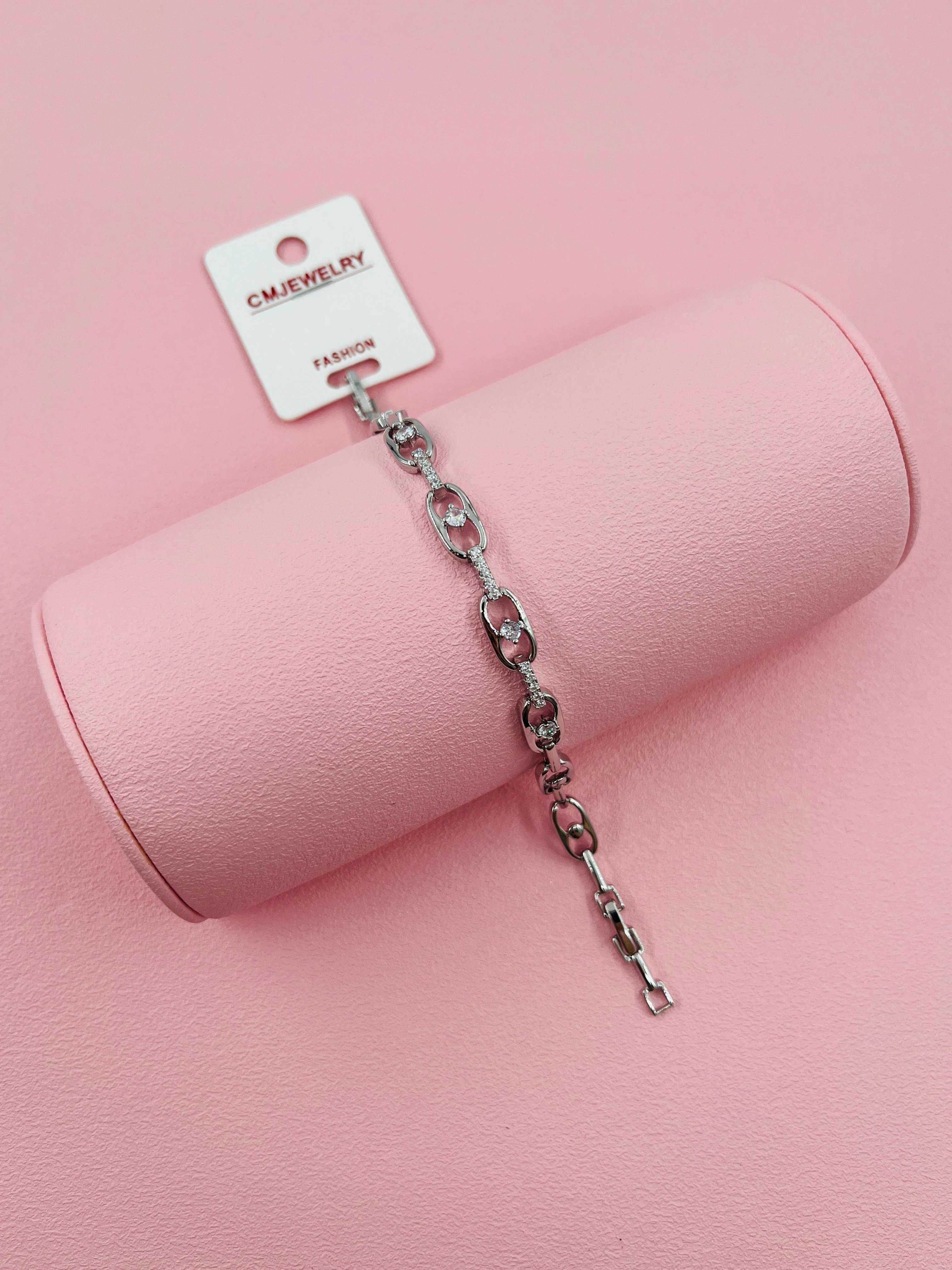 A CM GÜMÜŞ BİLEKLİK 27