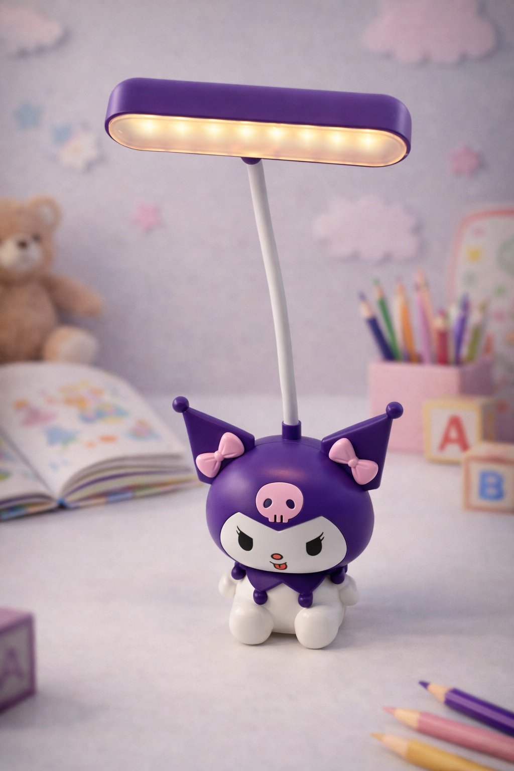 KUROMİ MASA LAMBASI MOR