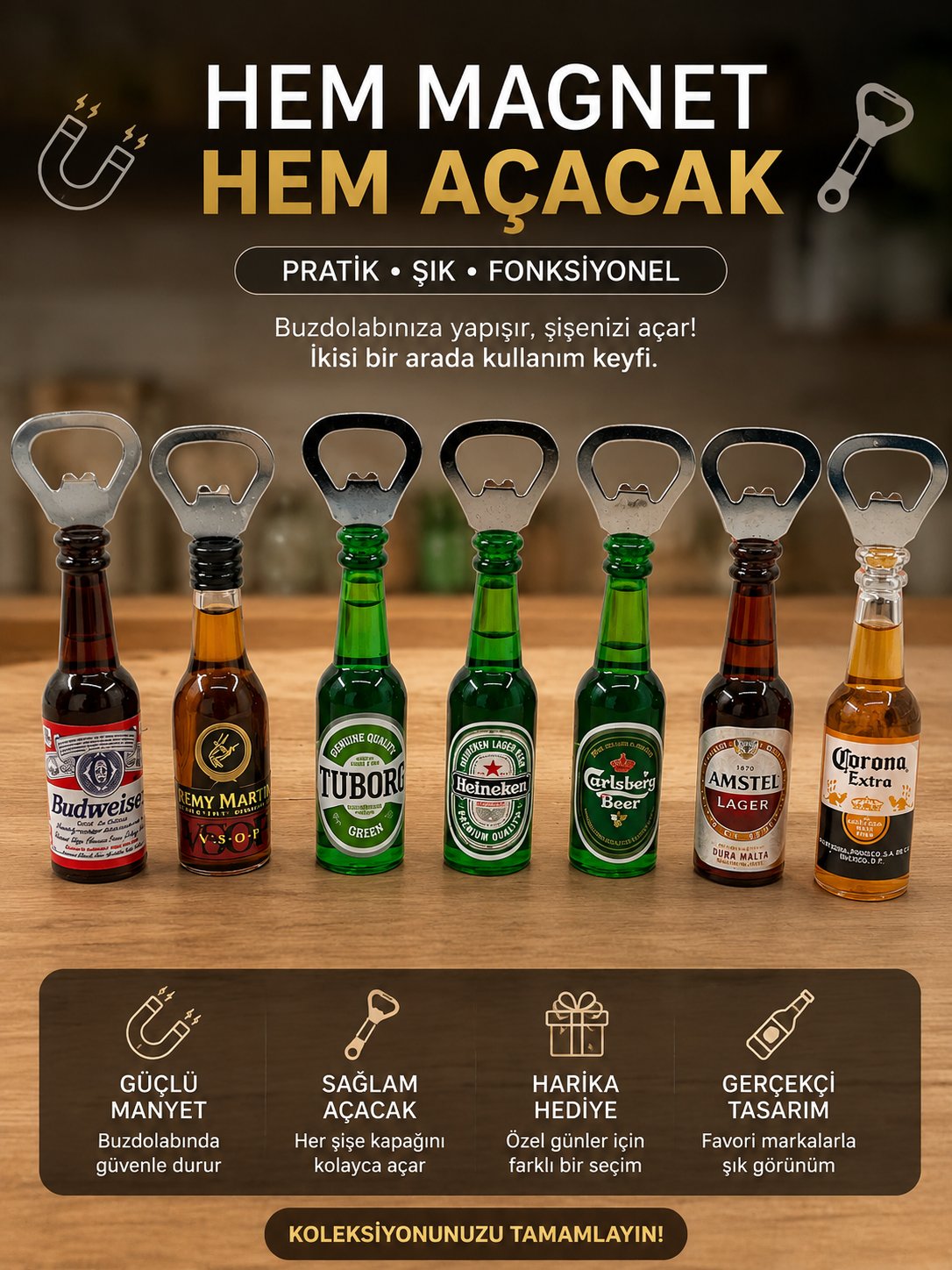 ŞİŞE AÇACAK
