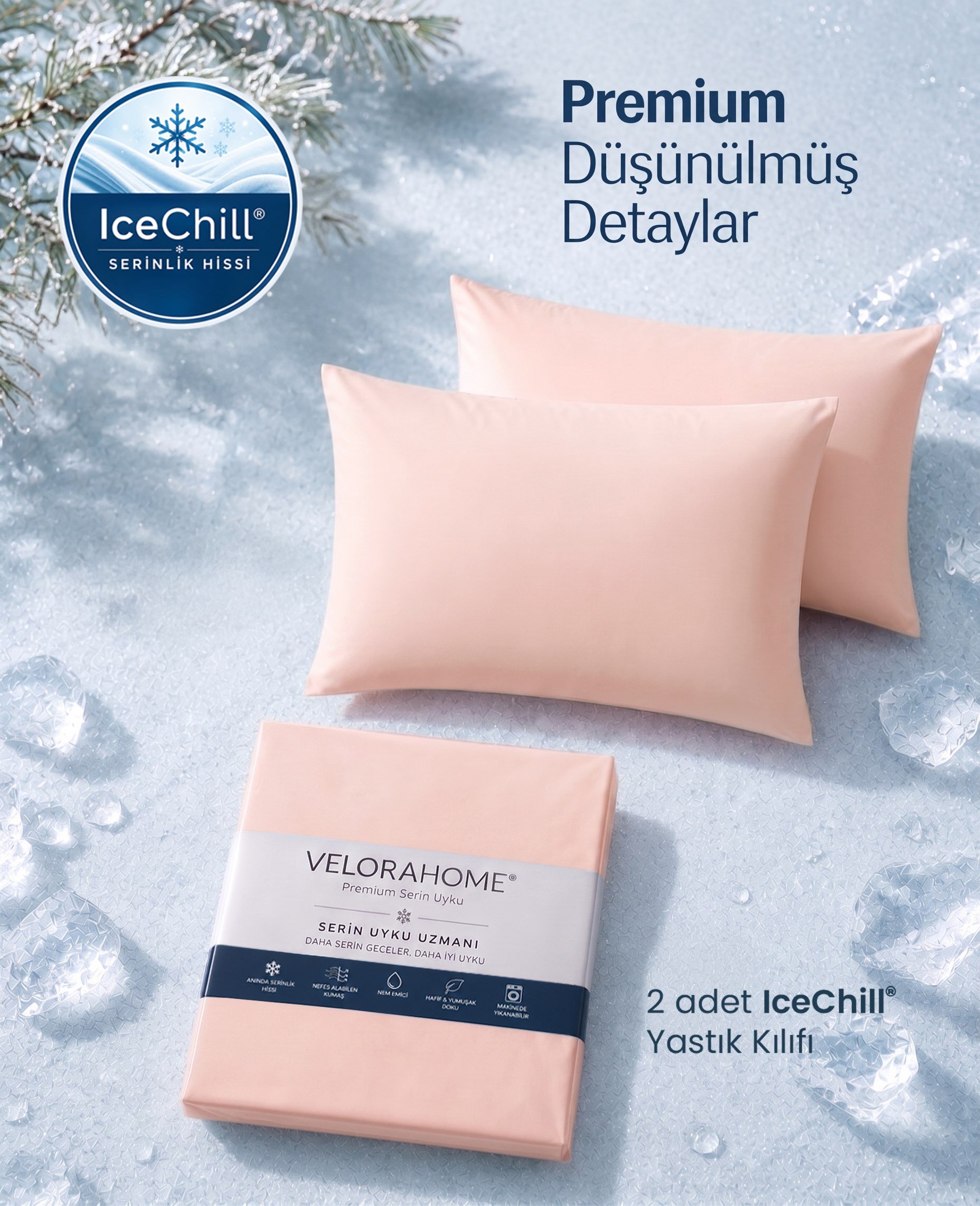  IceChill Cooling Yastık Kılıfı
