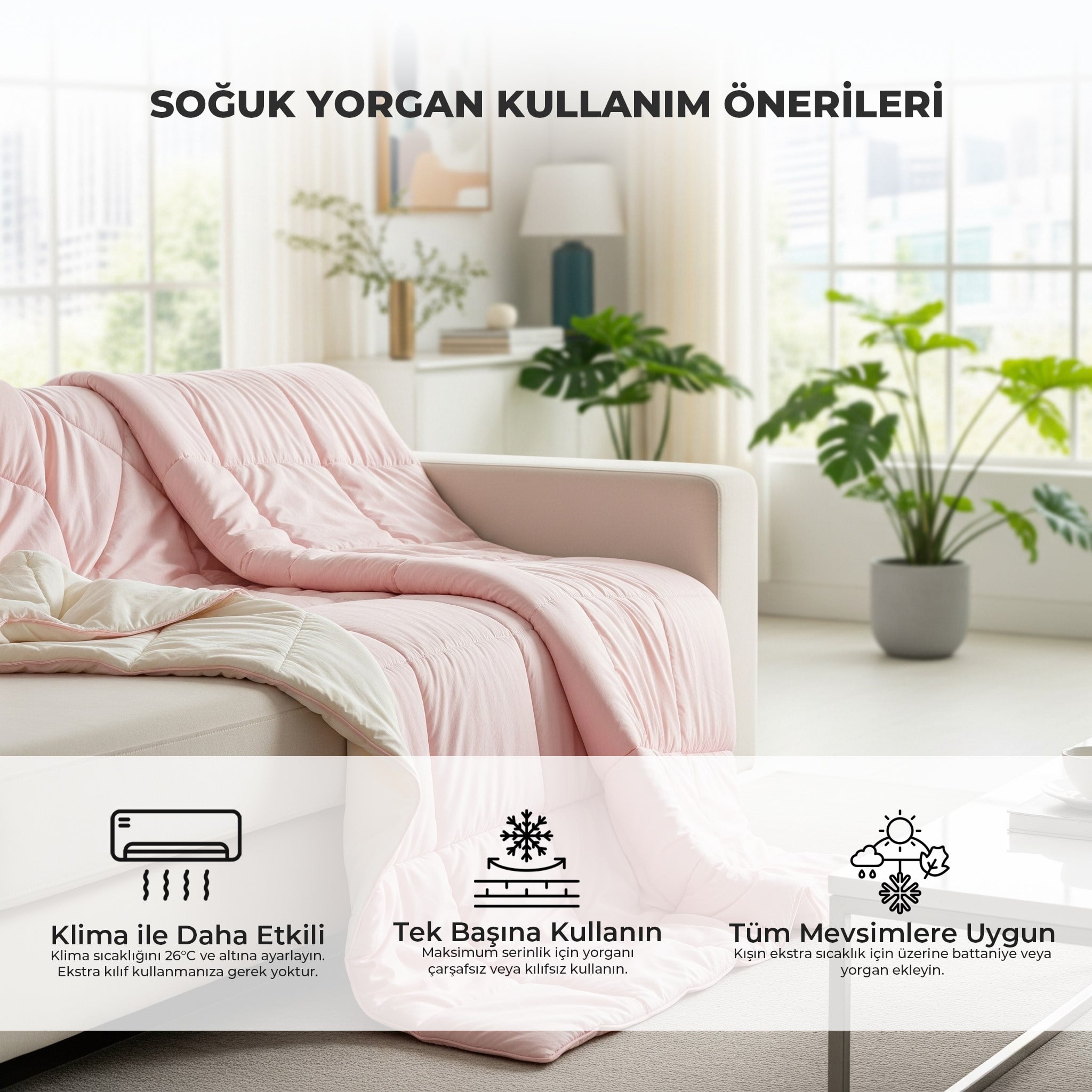 IceChill Cooling Soğuk Yorgan