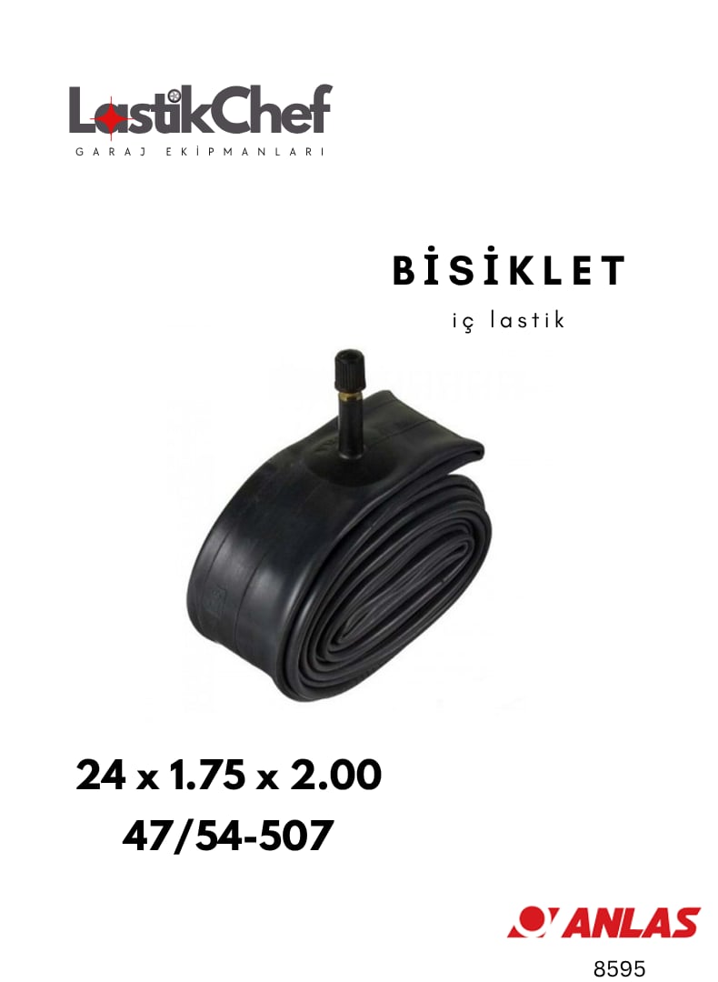  Bisiklet İç Lastiği 24x1.75x2.00