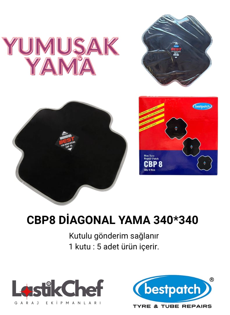 CBP8 DİAGONAL YAMA 340*340