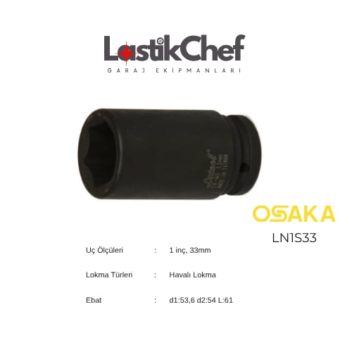 Osaka 33 mm 1'' Lokma