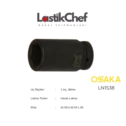 Osaka 38 mm 1'' Lokma