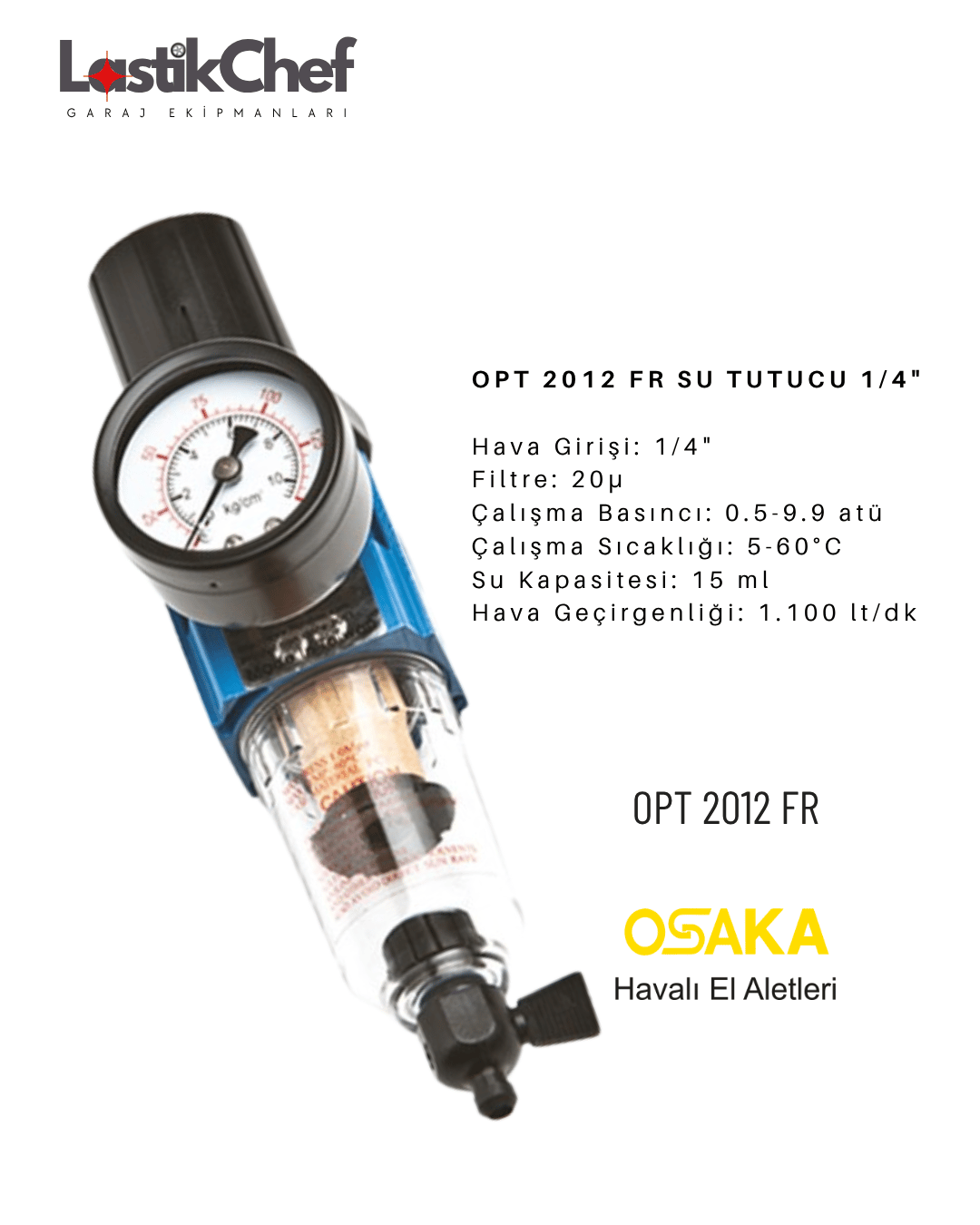 Osaka OPT 2012 FR Su Tutucu 1/4