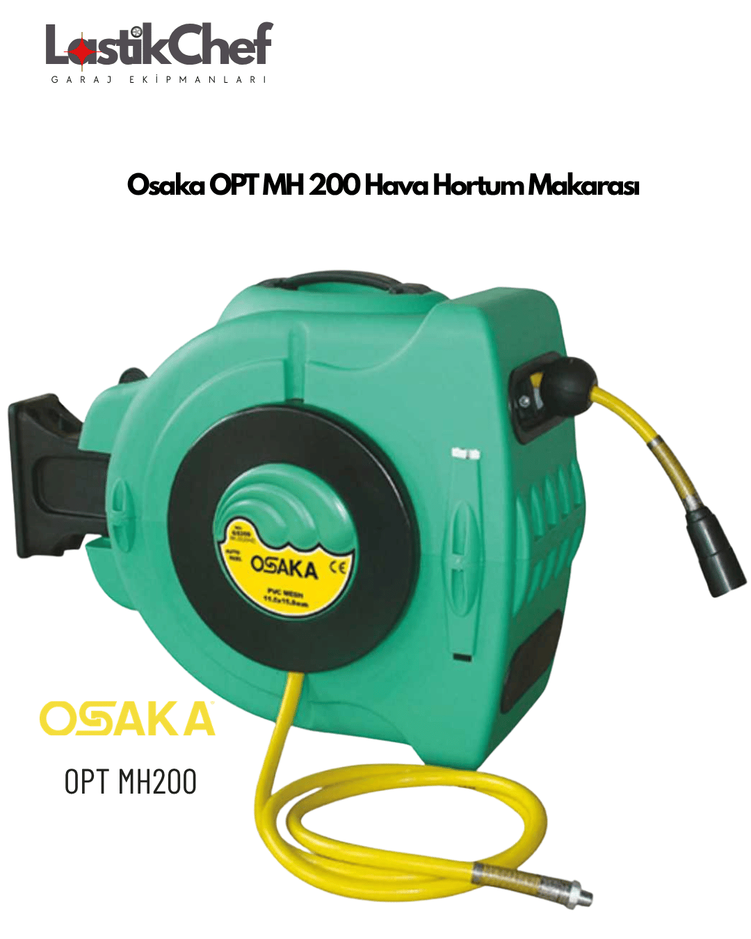 Osaka OPT MH200 Makaralı Hava Hortumu