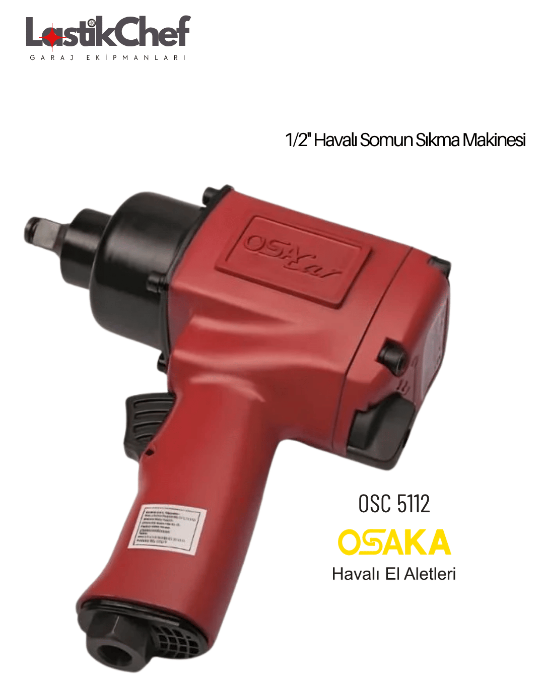 Osaka OSC 5112 Havalı Somun Sökme 1/2''