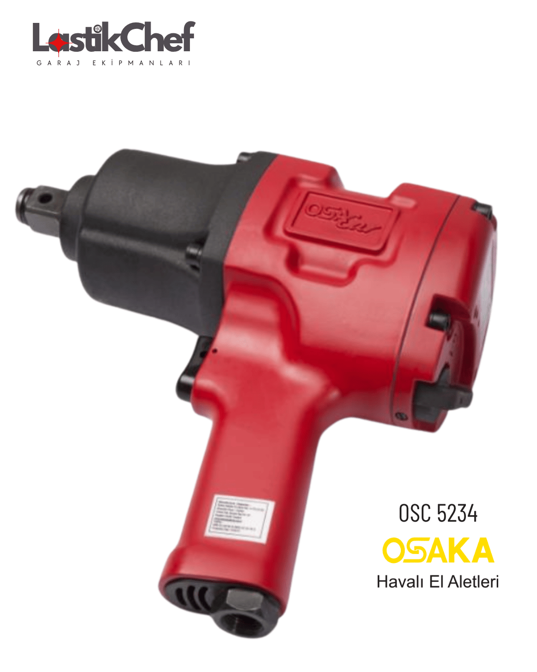 Osaka OSC 5234 3/4 Somun Sökme Tabancası