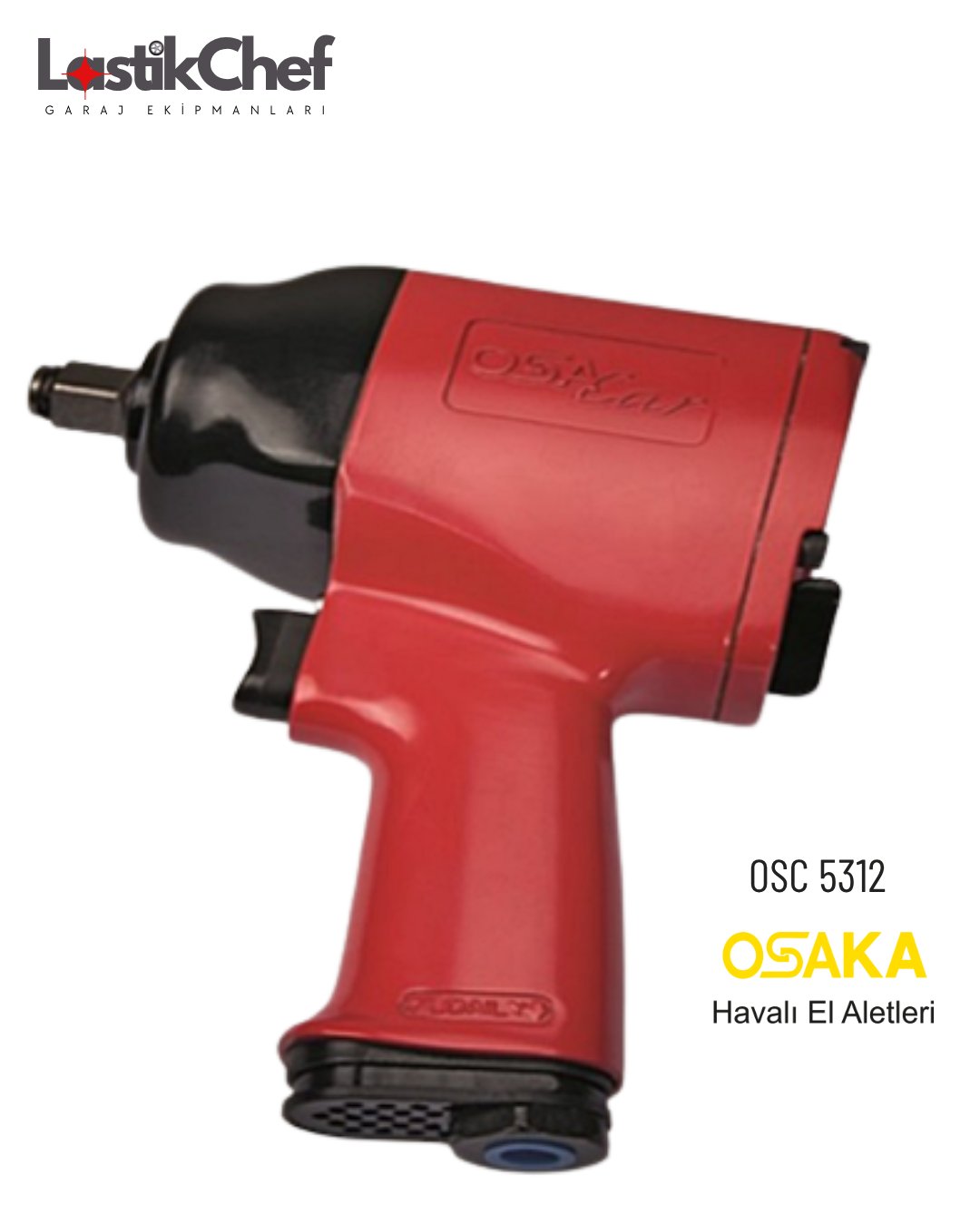Osaka OSC 5312 Havalı İkizçekiç Somun Sökme Makinası 1/2