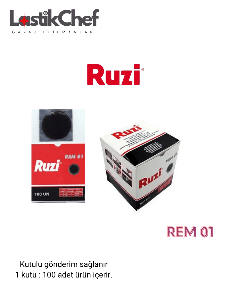 RUZI REM 01 İÇ LASTİK YAMASI