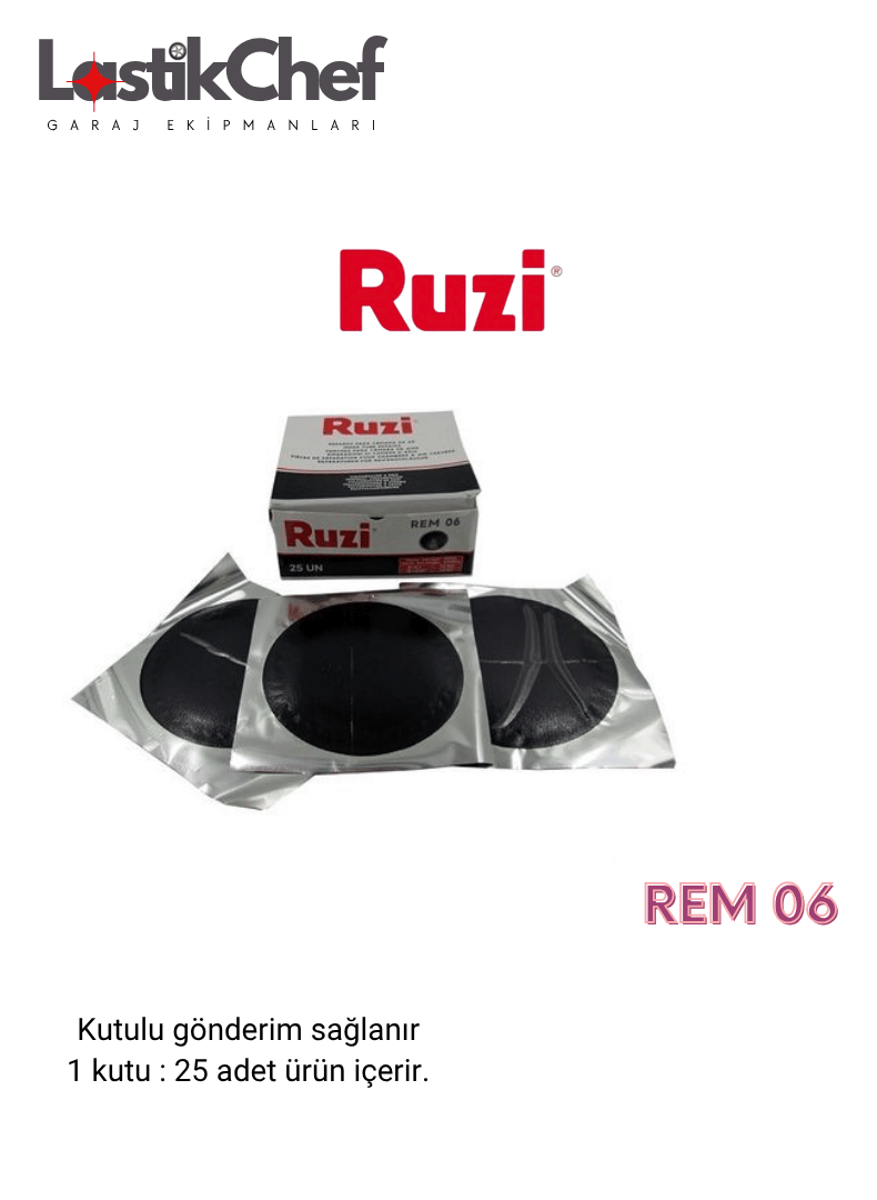 RUZI REM 06 İÇ LASTİK YAMASI