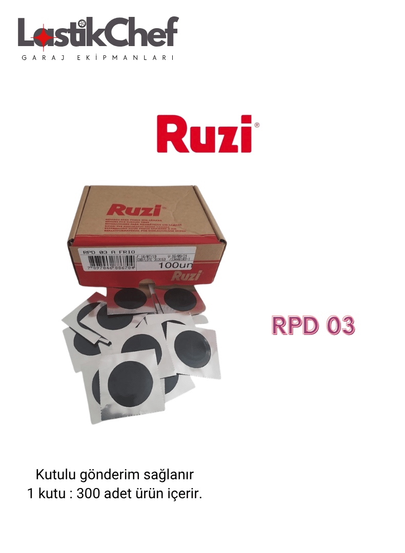 RUZI RPD 3 ÇİVİ DELİĞİ YAMASI 