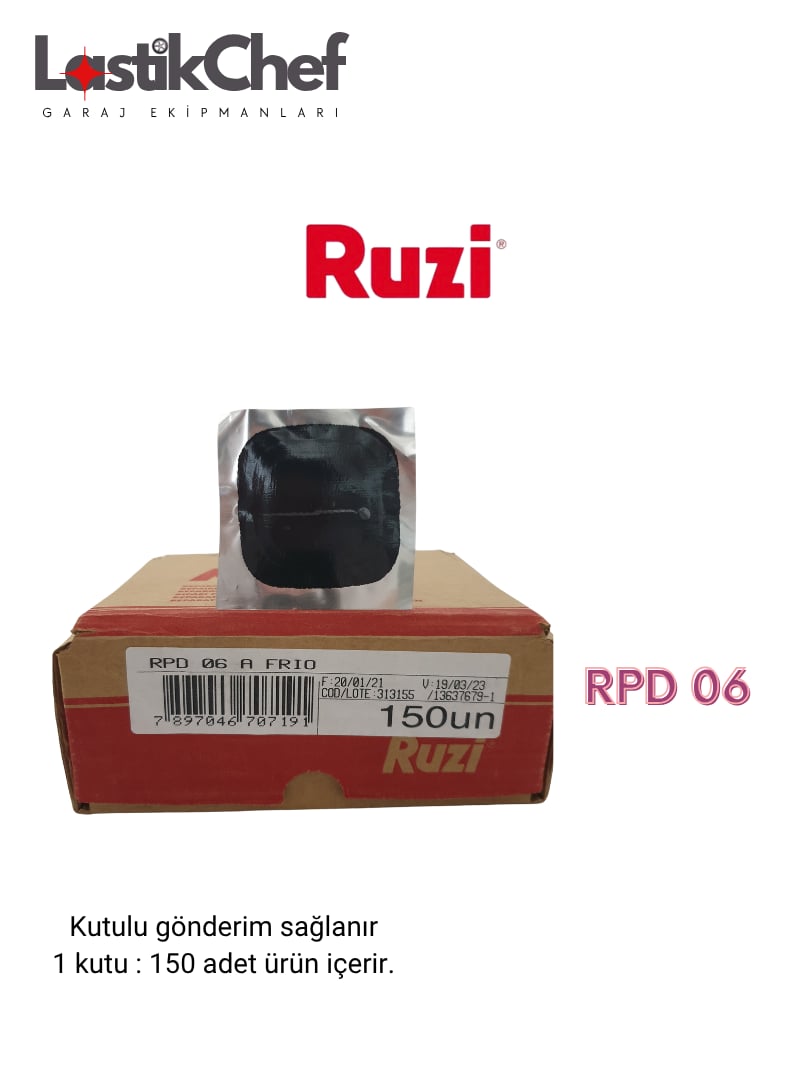 RUZI RPD 6 ÇİVİ DELİĞİ YAMASI