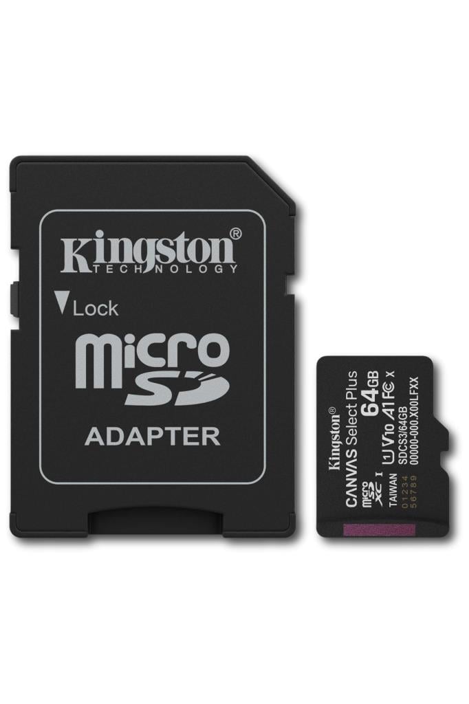 64GB Canvas Select Plus Gen.3 MicroSDXC Hafıza Kartı SDCS3/64