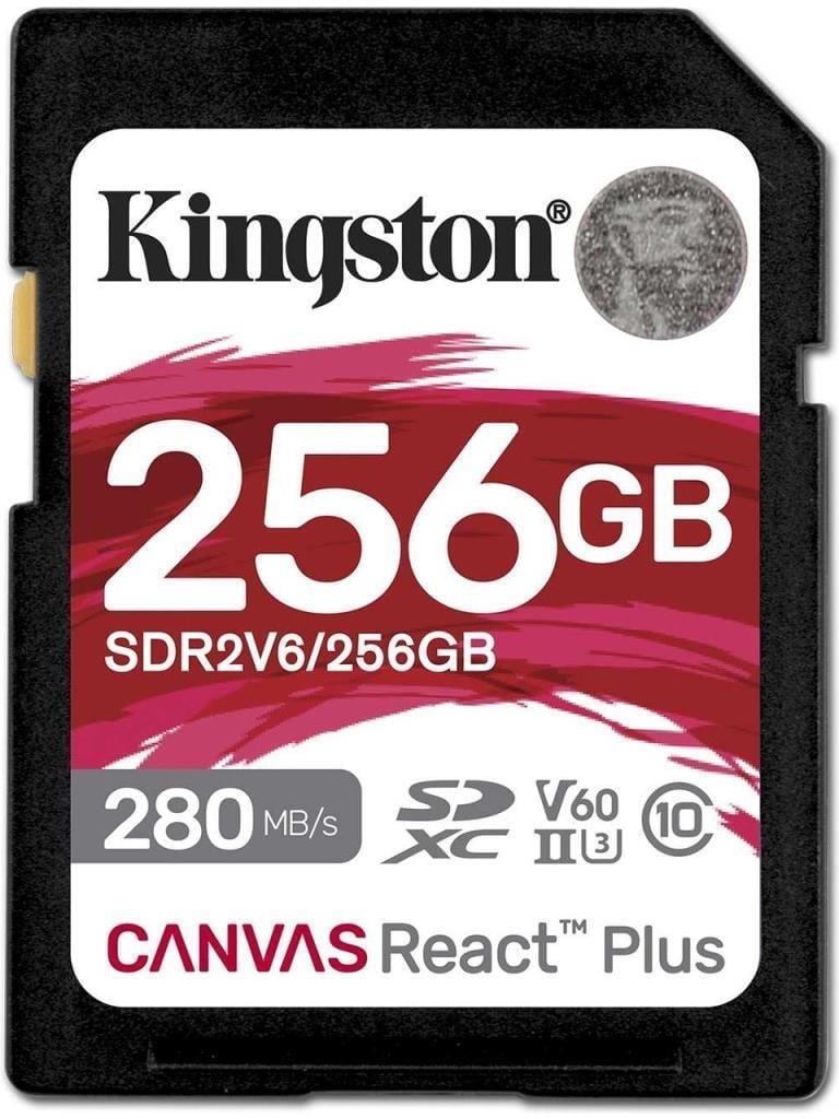 Canvas React Plus V6 256GB SDXC UHS-II SDR2V6/256GB