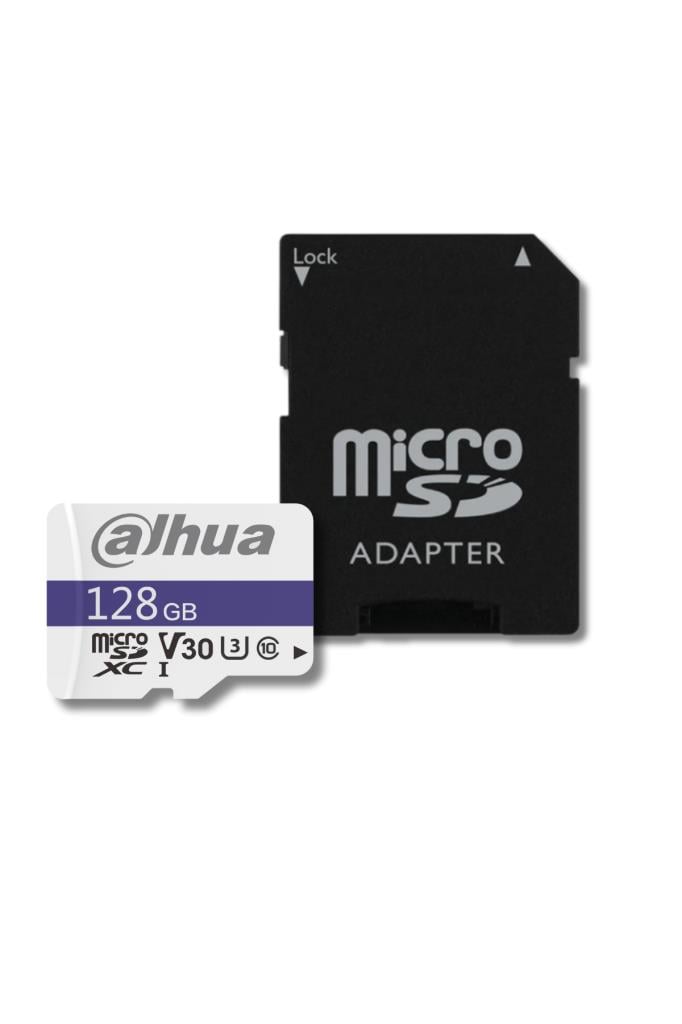 Dahua C100A 128GB MicroSDXC U3 Hafıza Kartı + SD Adaptör