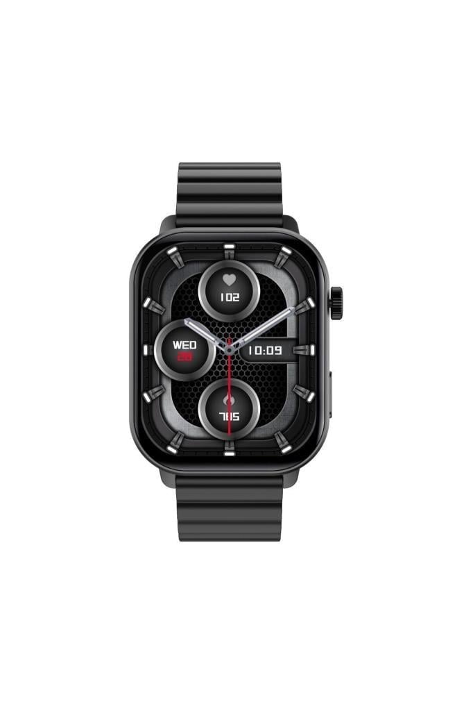 Hiwatch Talk 2 Amoled Ekran Android Ve Ios Uyumlu Manyetik Kayışlı Akıllı Saat Black