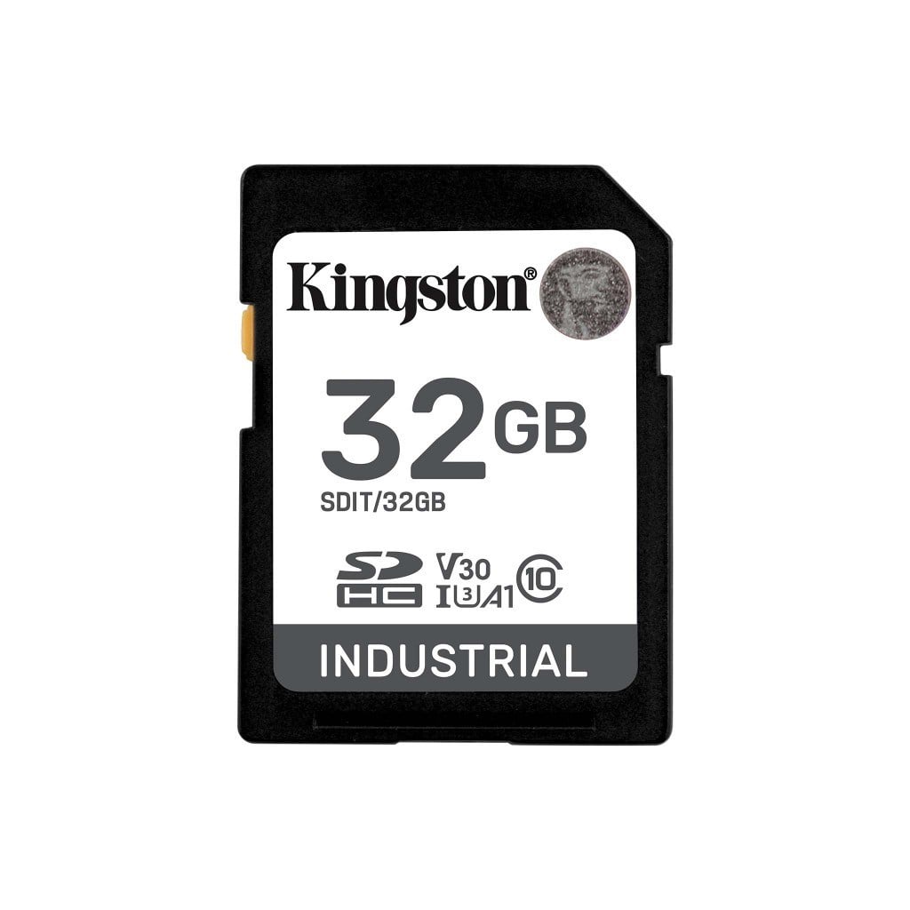 Kingston SDIT/32GB SDHC Industrial -40C to 85C C10