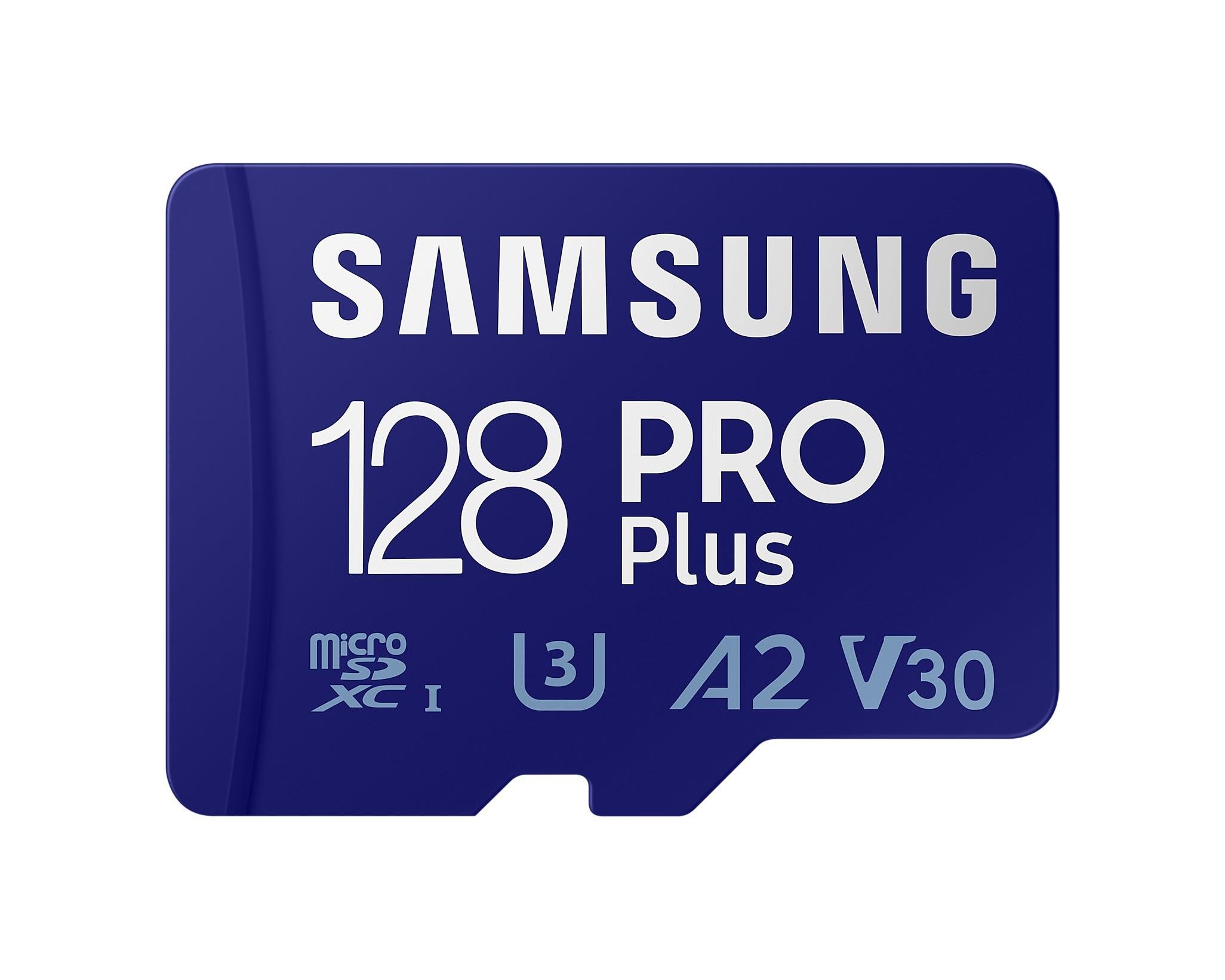 (TEŞHİR) Samsung Pro Plus MB-MD128KA Class 10 UHS-I U3 A2 V30 128 GB Micro SD Kart
