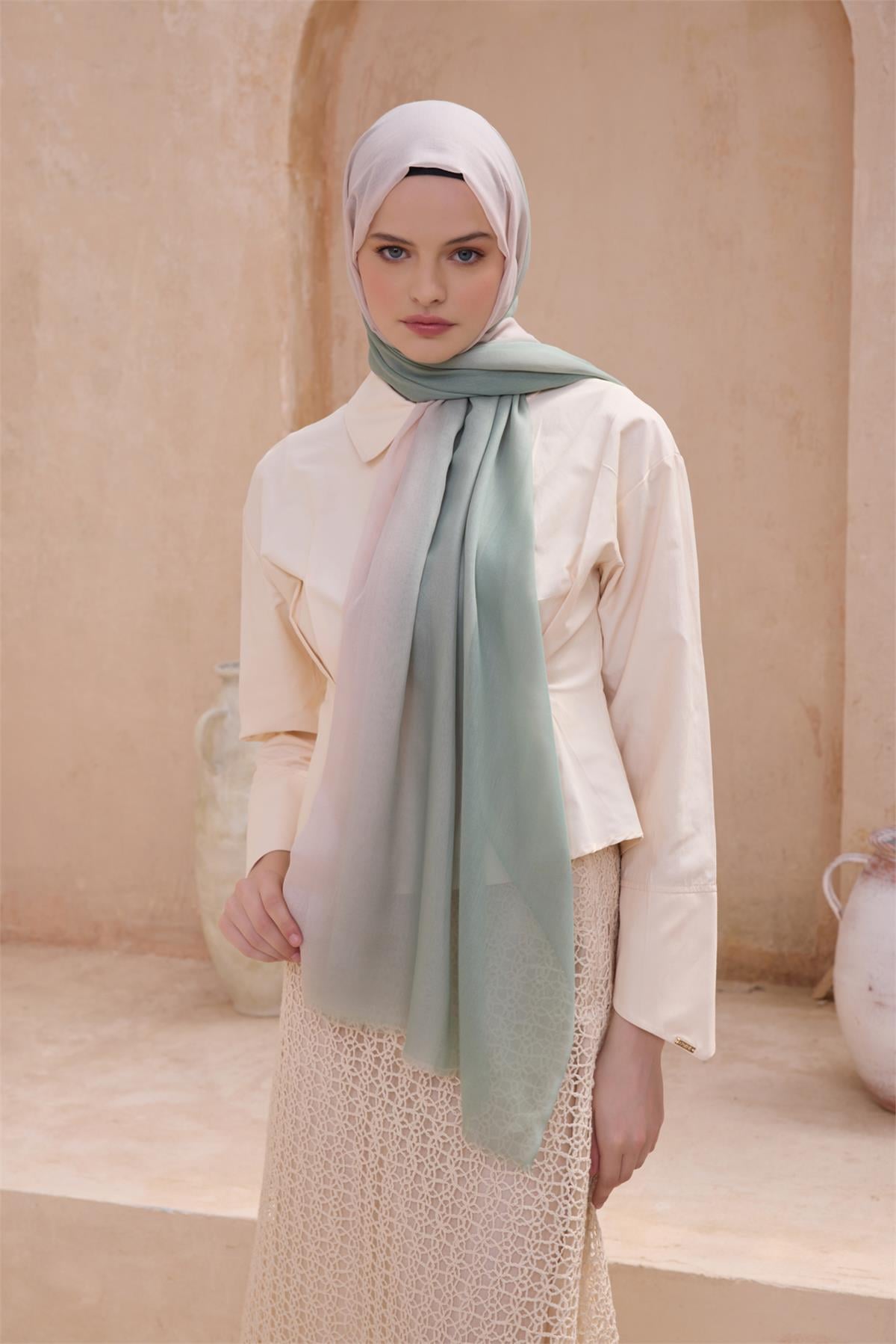 {URUNSEO_TITLE} | BELLI | POLYESTER ŞAL | BELLİ FRESH DEGRADE ŞAL - 1026