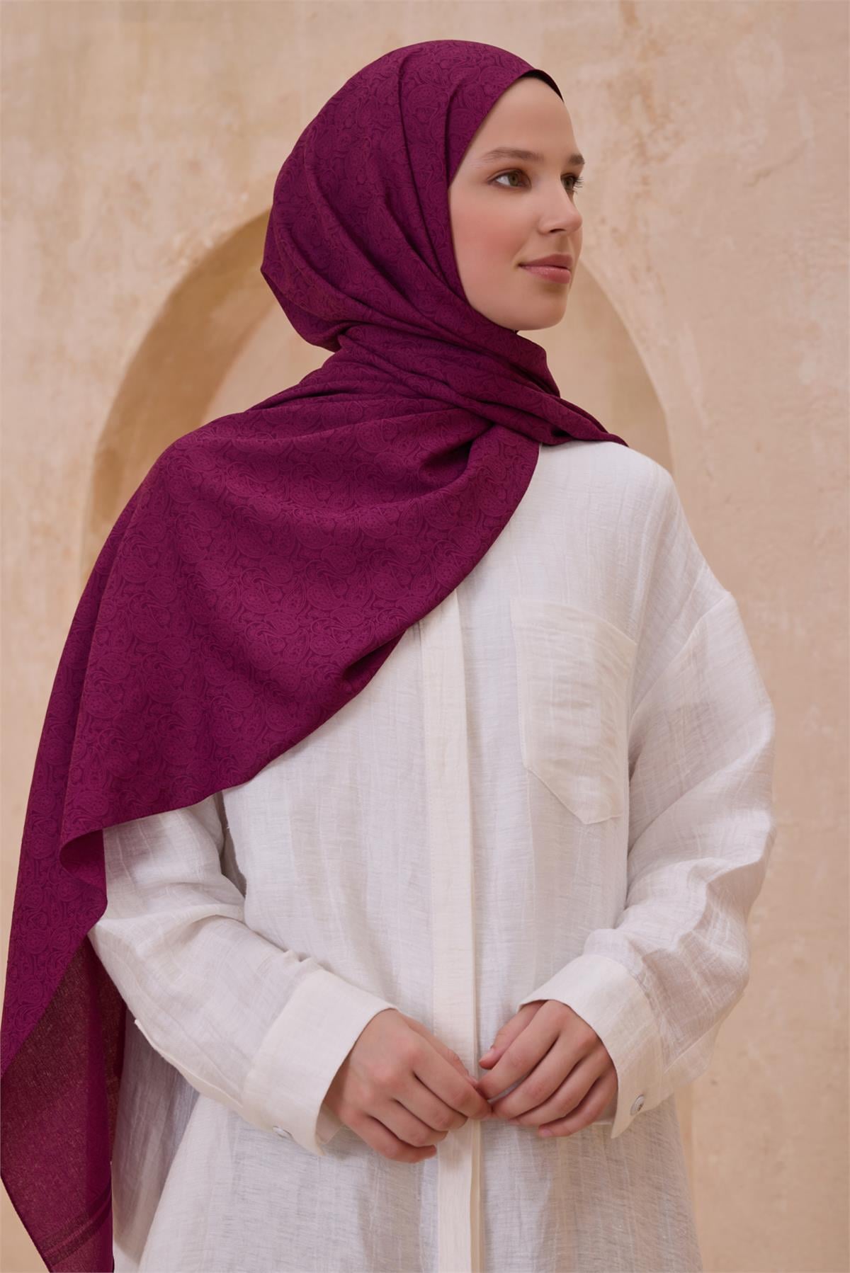 {URUNSEO_TITLE} | BELLI | POLYESTER ŞAL | BELLİ FRESH SİENA ŞAL 4 - 46