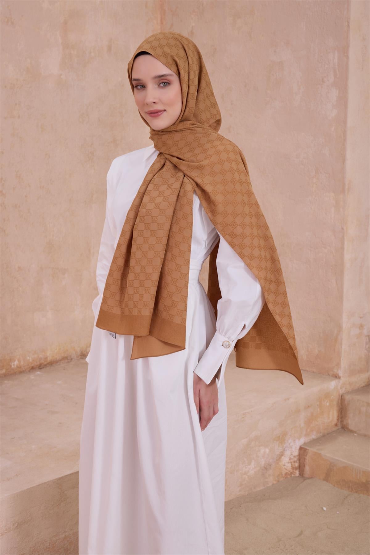 {URUNSEO_TITLE} | BELLI | POLYESTER ŞAL | BELLİ FRESH SİENA ŞAL 5 - 23