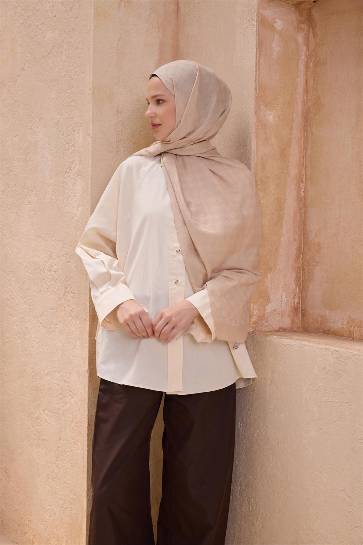 {URUNSEO_TITLE} | BELLI | POLYESTER ŞAL | BELLİ FRESH SİENA ŞAL 5 - 09