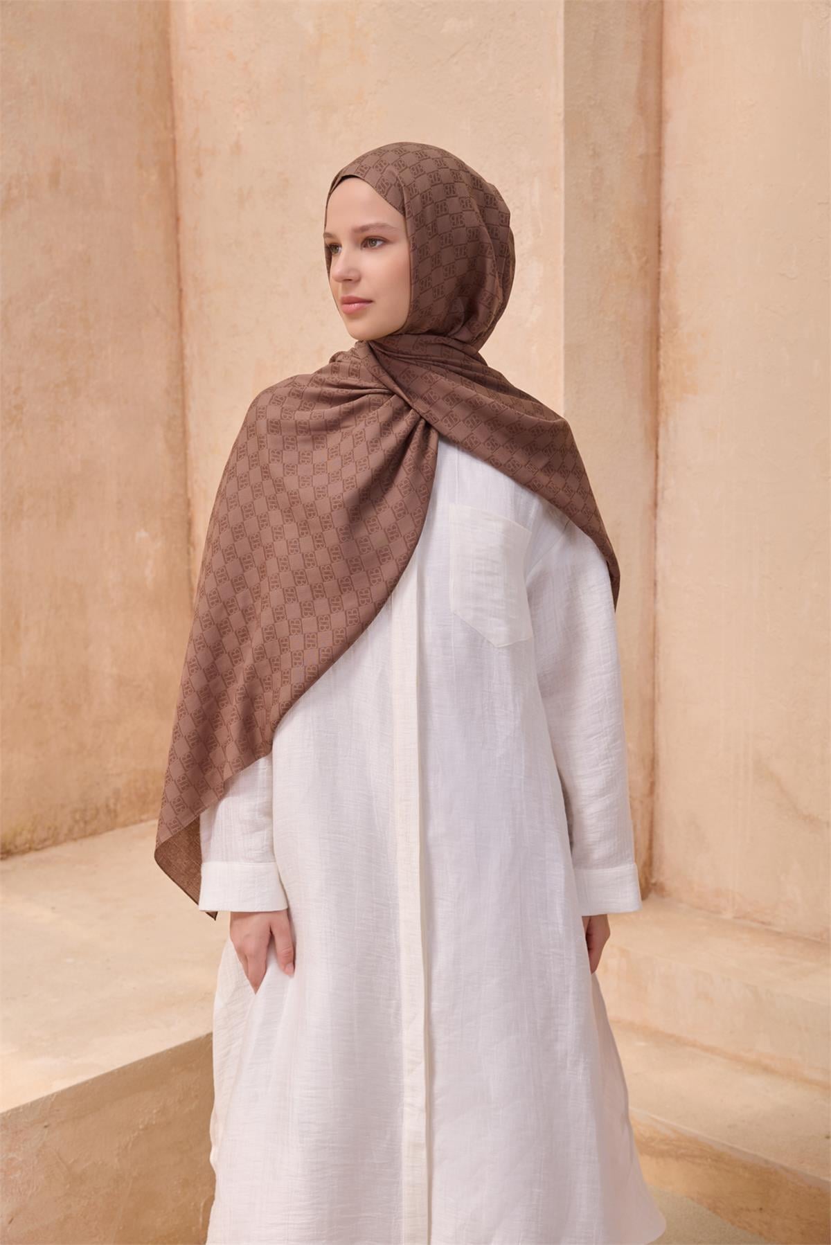 {URUNSEO_TITLE} | BELLI | POLYESTER ŞAL | BELLİ FRESH SİENA ŞAL 5 - 13