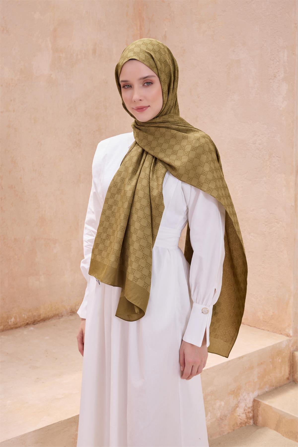 {URUNSEO_TITLE} | BELLI | POLYESTER ŞAL | BELLİ FRESH SİENA ŞAL 5 - 53