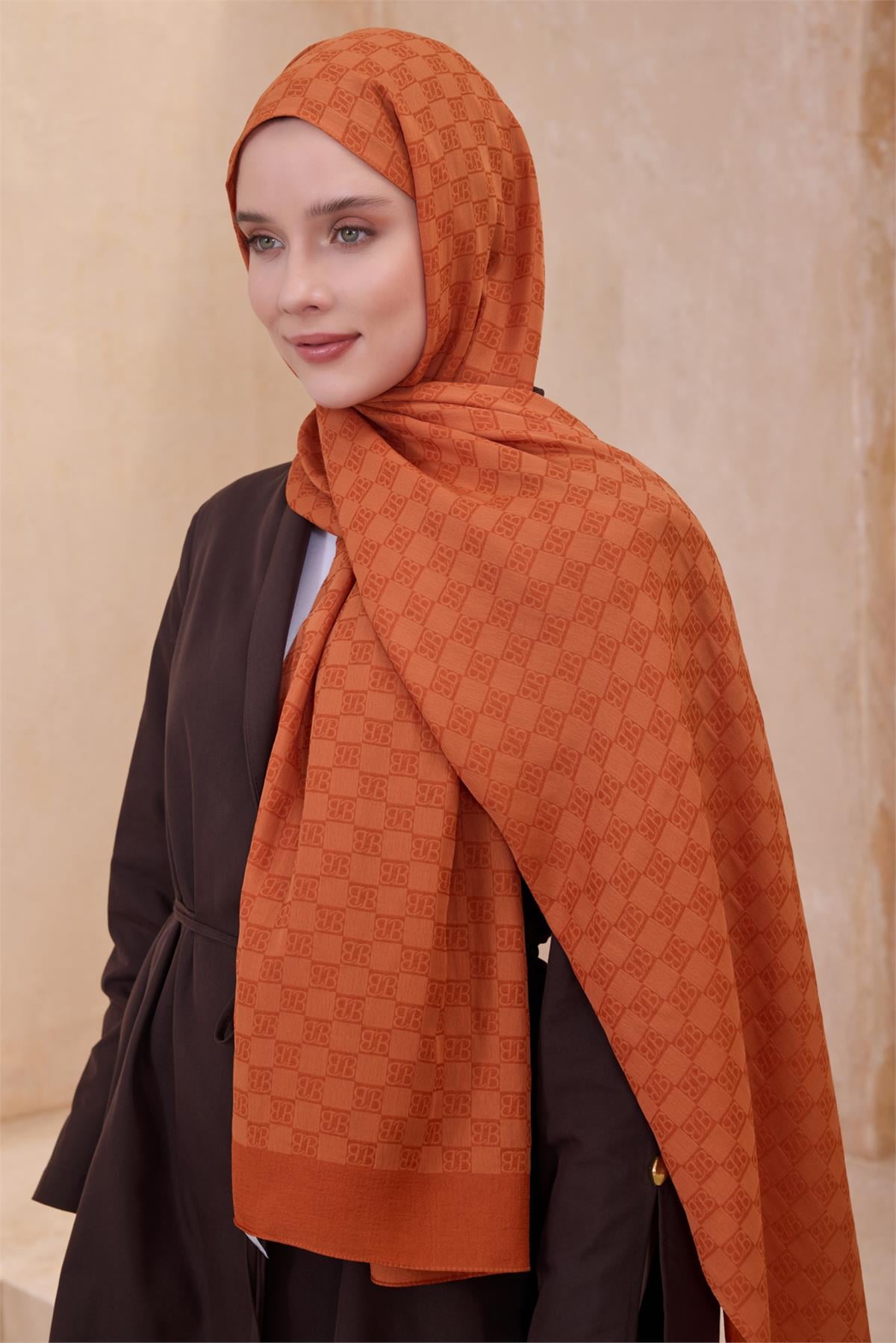 {URUNSEO_TITLE} | BELLI | POLYESTER ŞAL | BELLİ FRESH SİENA ŞAL 5 - 67