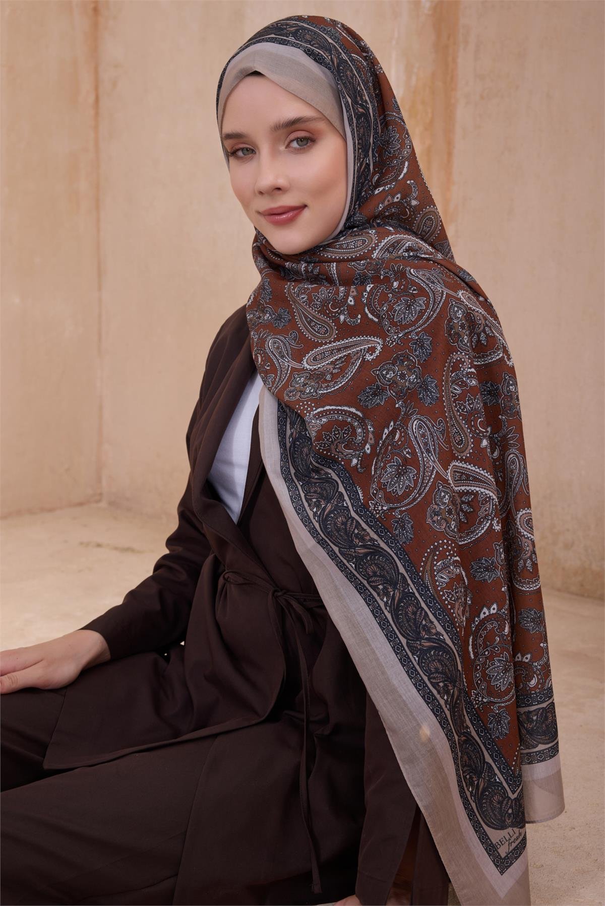 {URUNSEO_TITLE} | BELLI | POLYESTER ŞAL | BELLİ FRESH TELA ŞAL 5 - 09