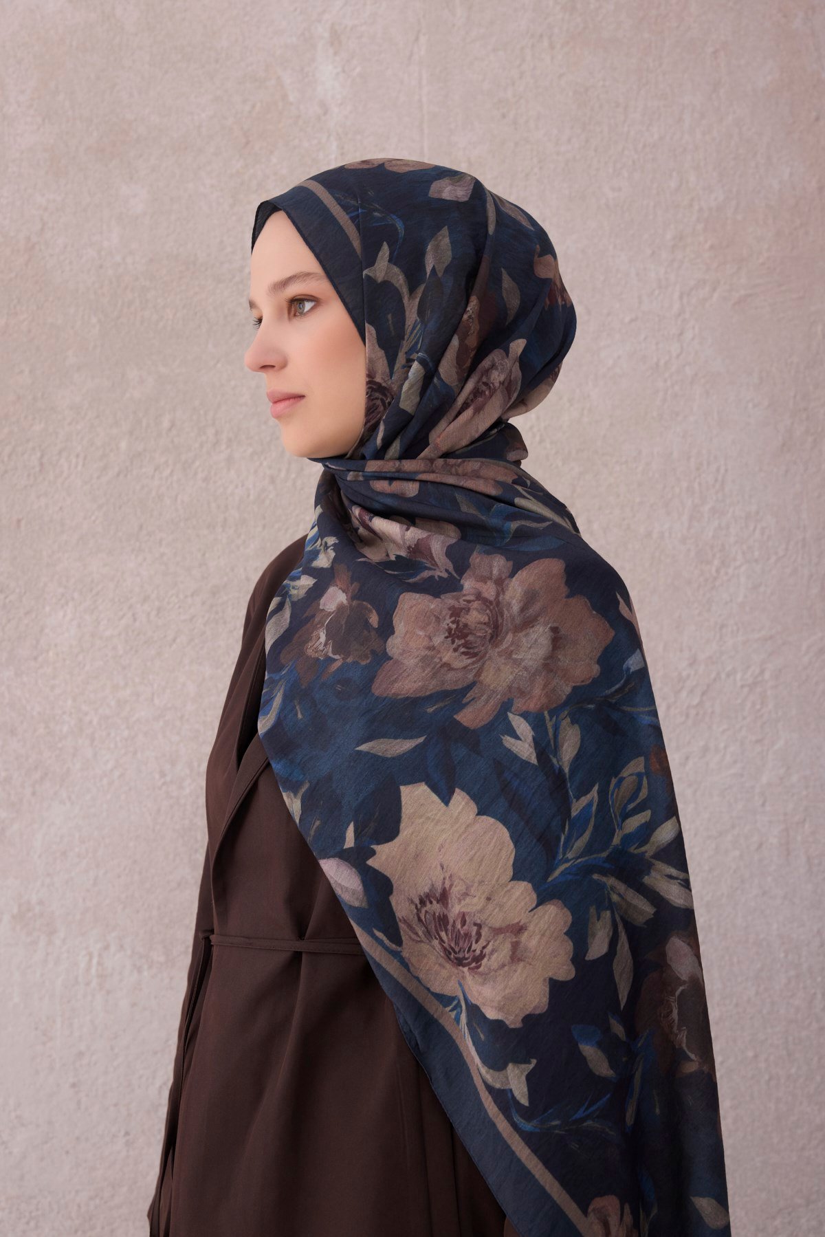Belli Fresh Çiçek Desen Sanda Şal 1362-67
