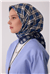 BELLİ SAF İPEK EŞARP 4421D (T) - 50