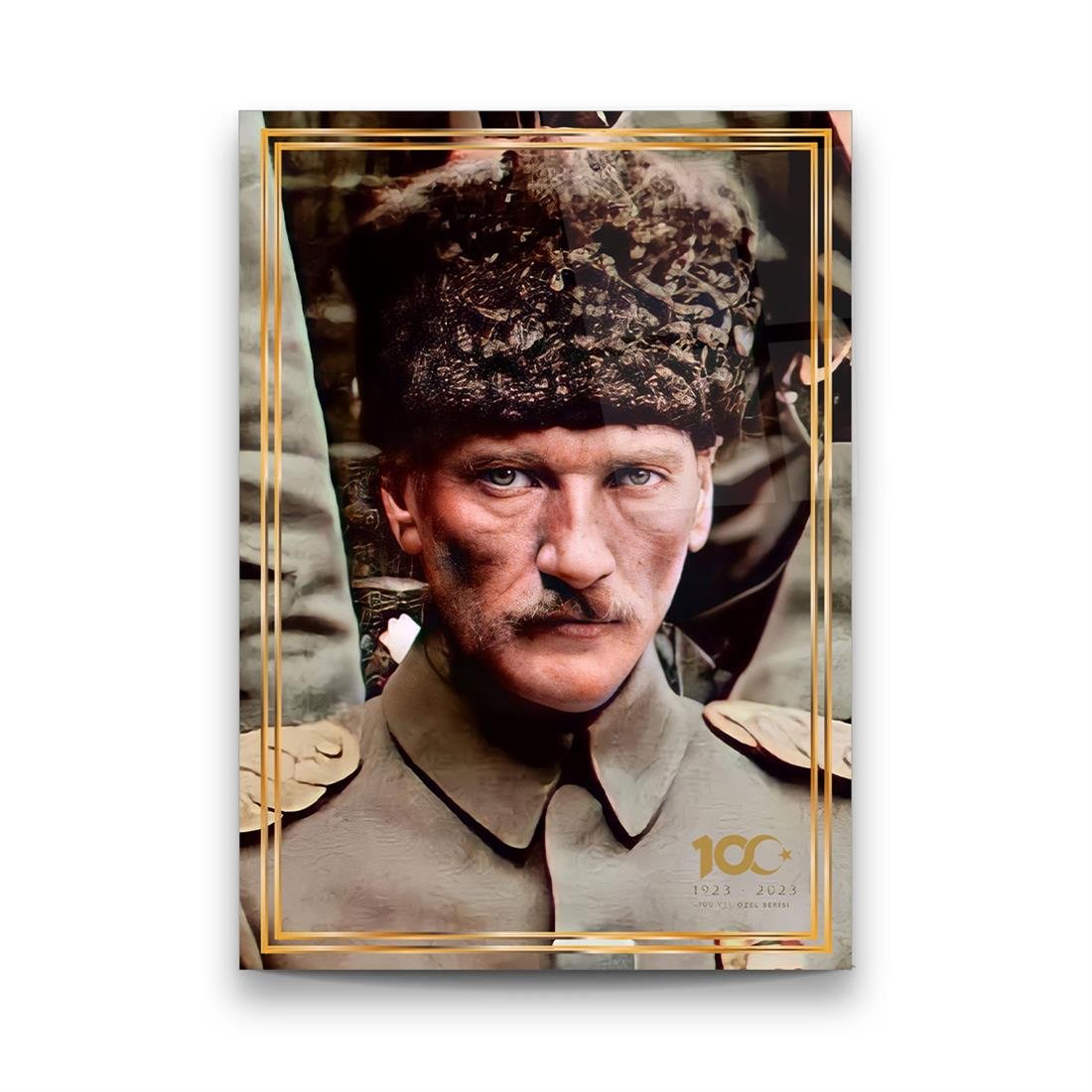 Atatürk 5 Dikey Cam Tablo